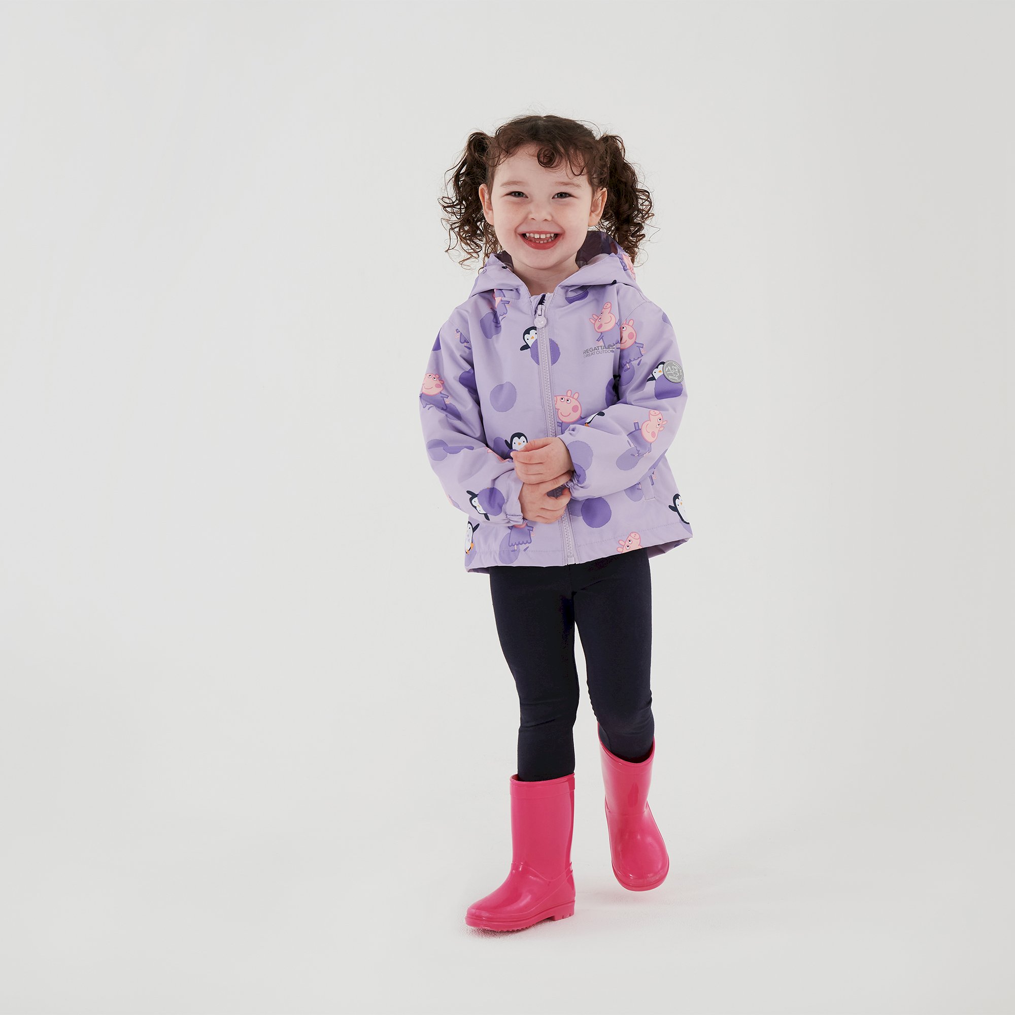 Peppa Pig Padded Muddy Puddle Jacket | Pastel Lilac