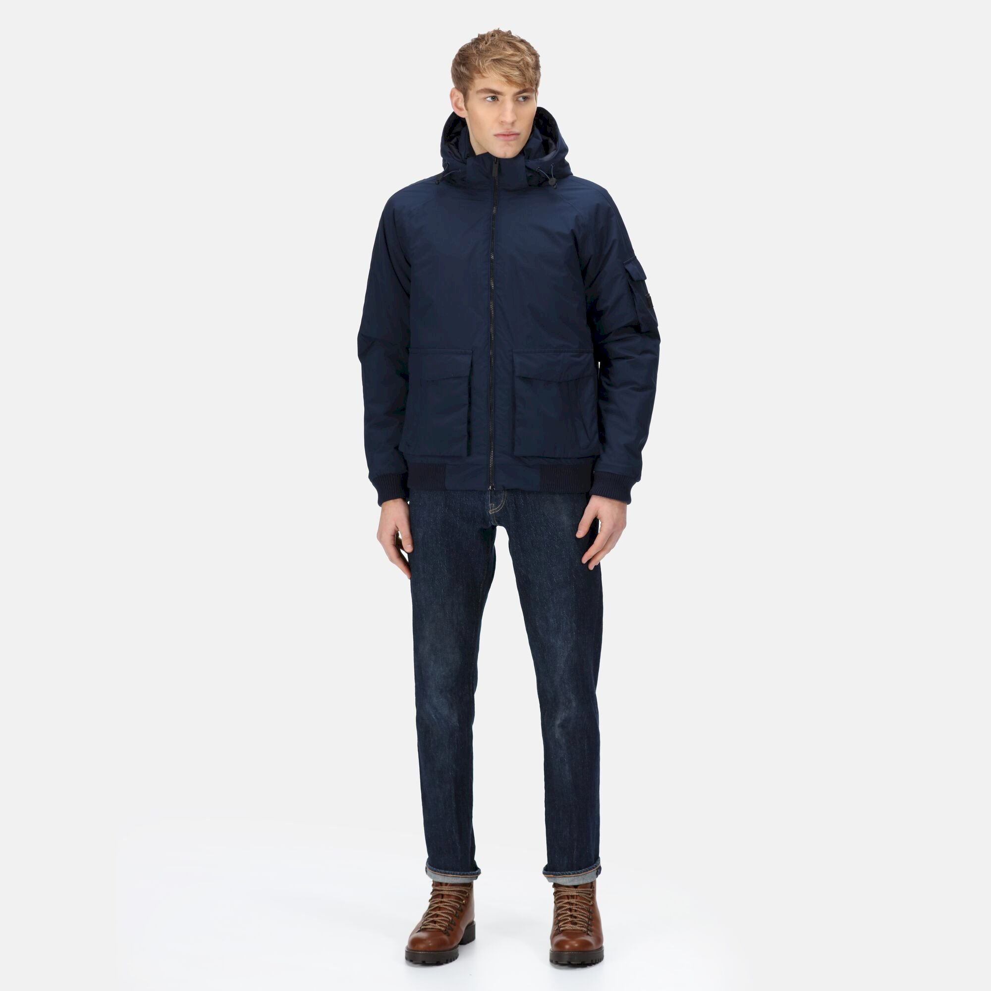 Men's Faizan Waterproof Jacket | Navy