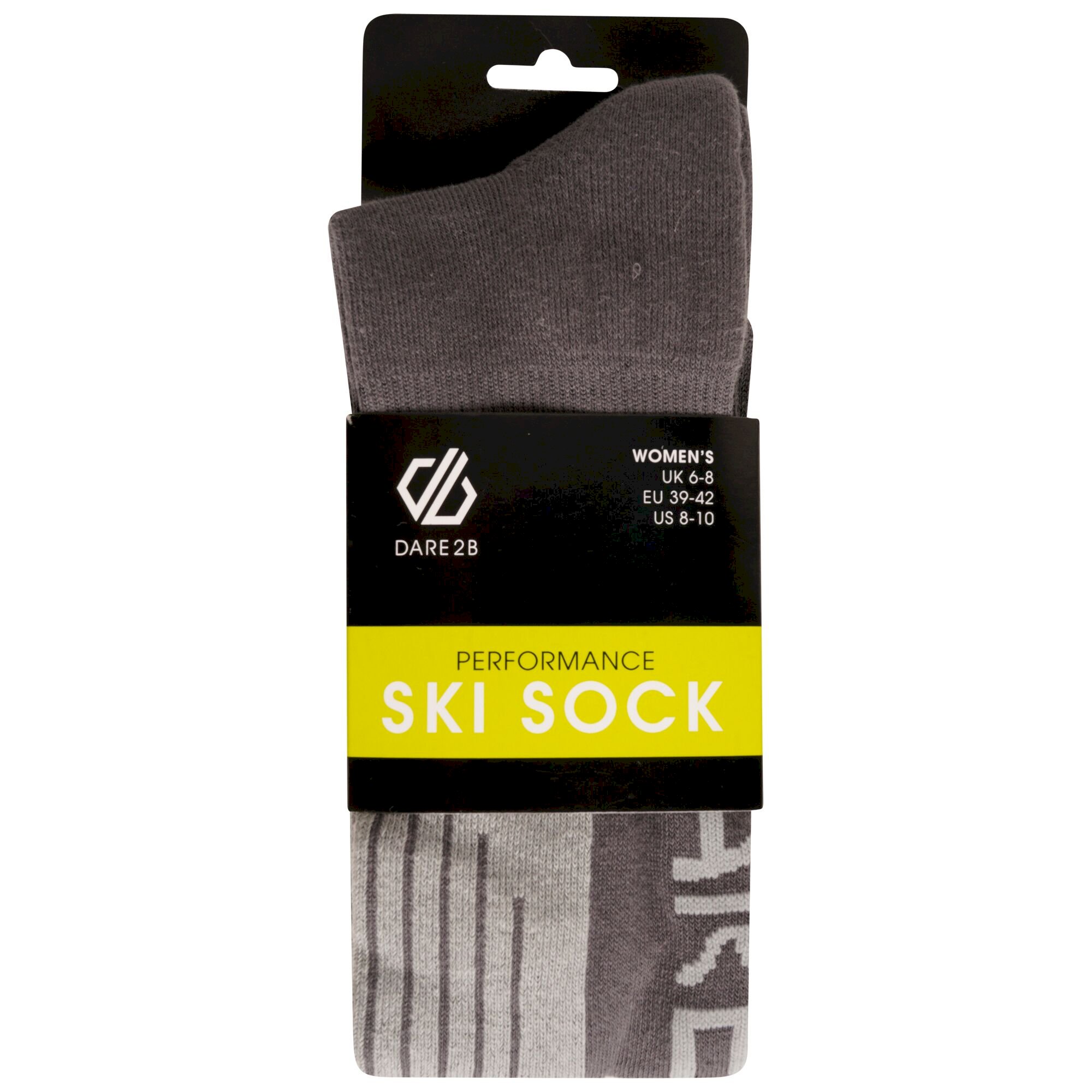 Dare 2b - Women's Performance Ski Socks | Ebony Grey Argent