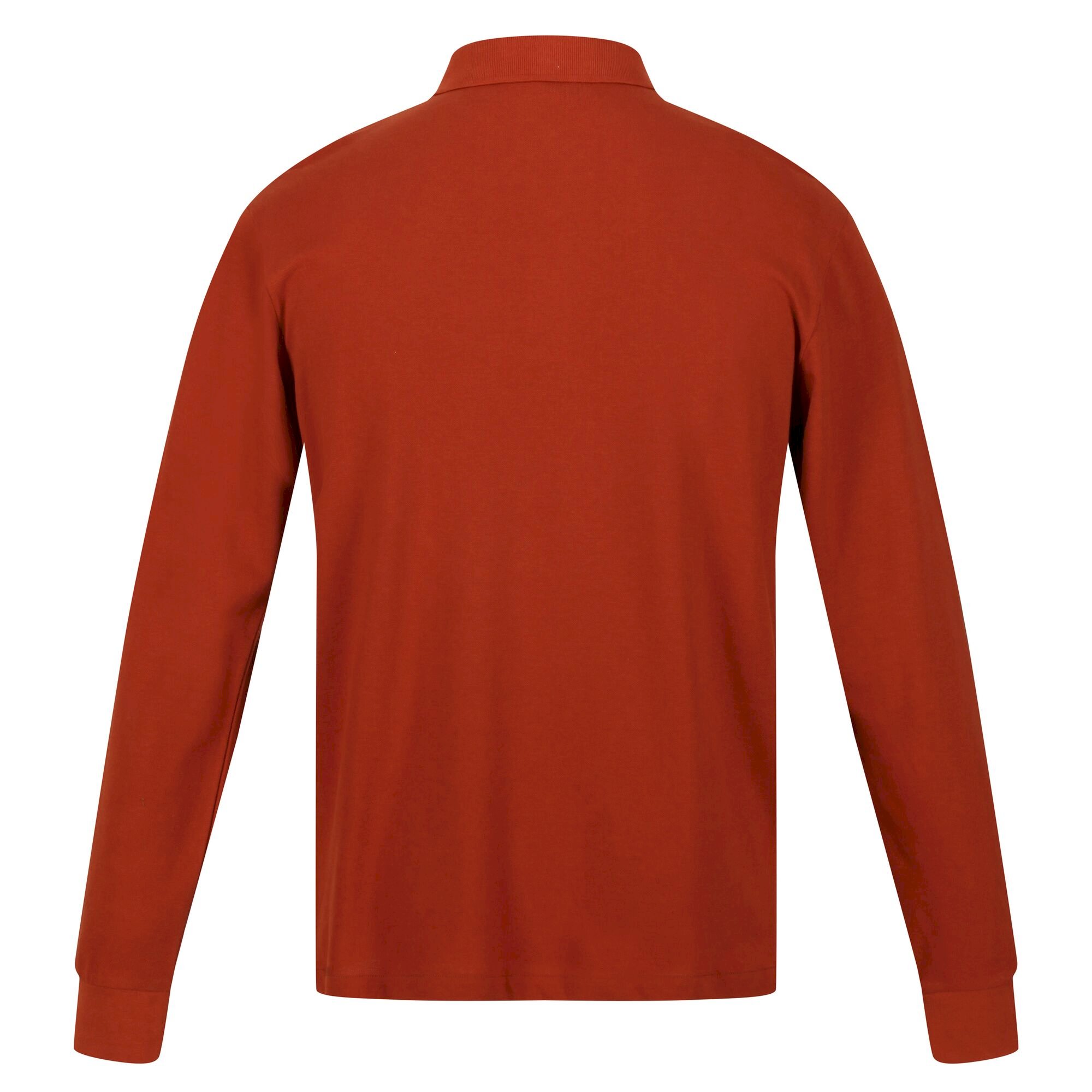 Men's Kaleb Long Sleeve Polo Shirt | Gingerbread