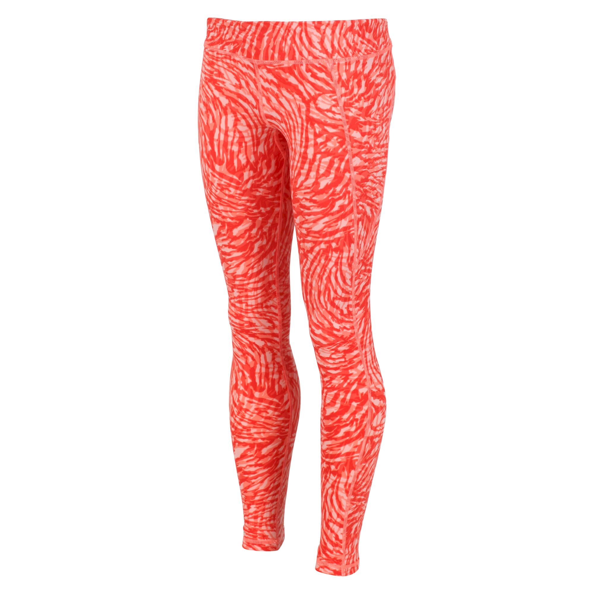 Kids' Atkin II Leggings | Neon Peach Animal
