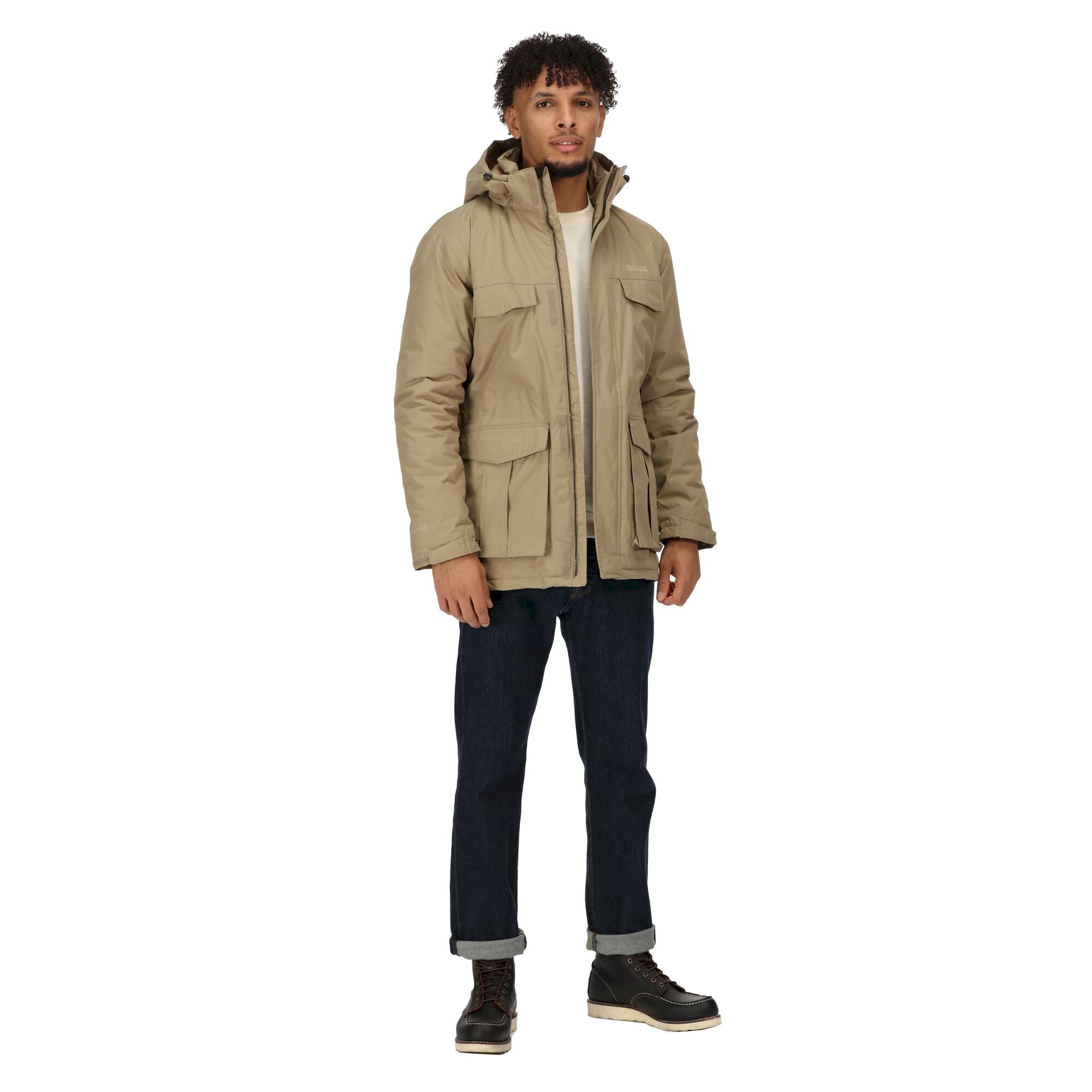 Men's Palben Waterproof Insulated Parka Jacket | Gold Sand