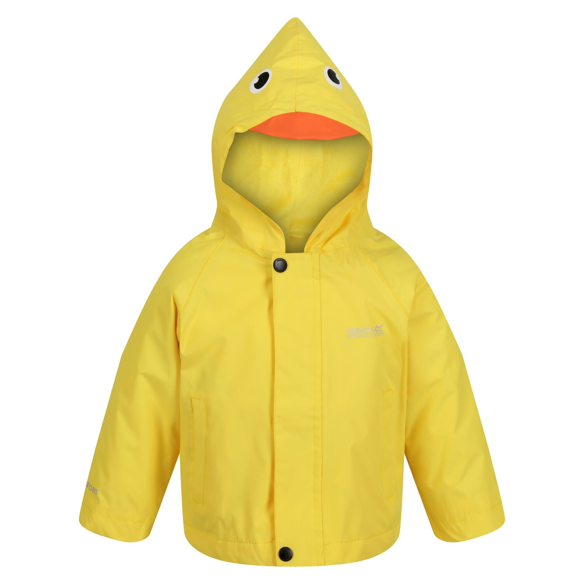 Kids' Dino Waterproof Winter Jacket | Bright Yellow Duck