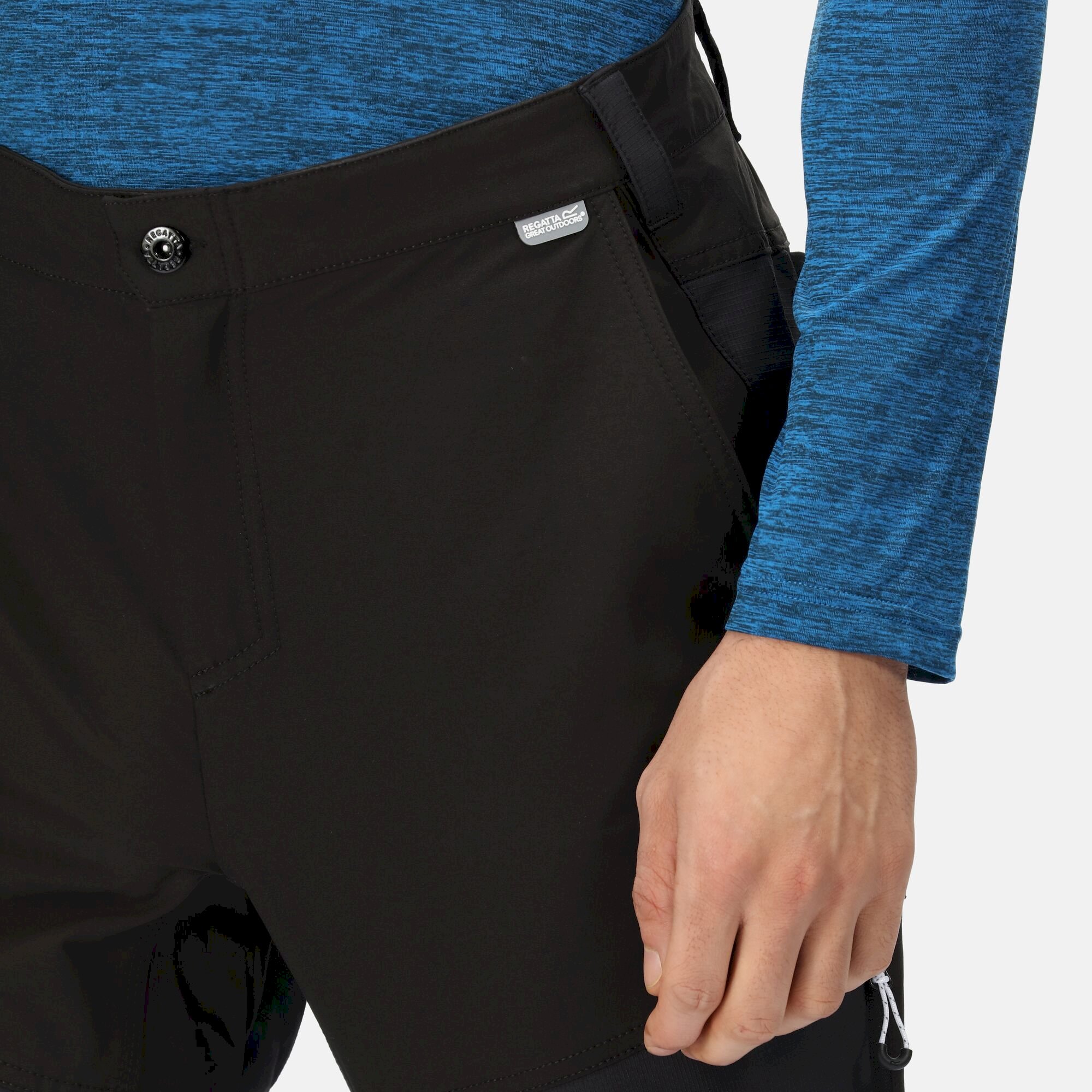 Men's Questra IV Stretch Trousers | Black