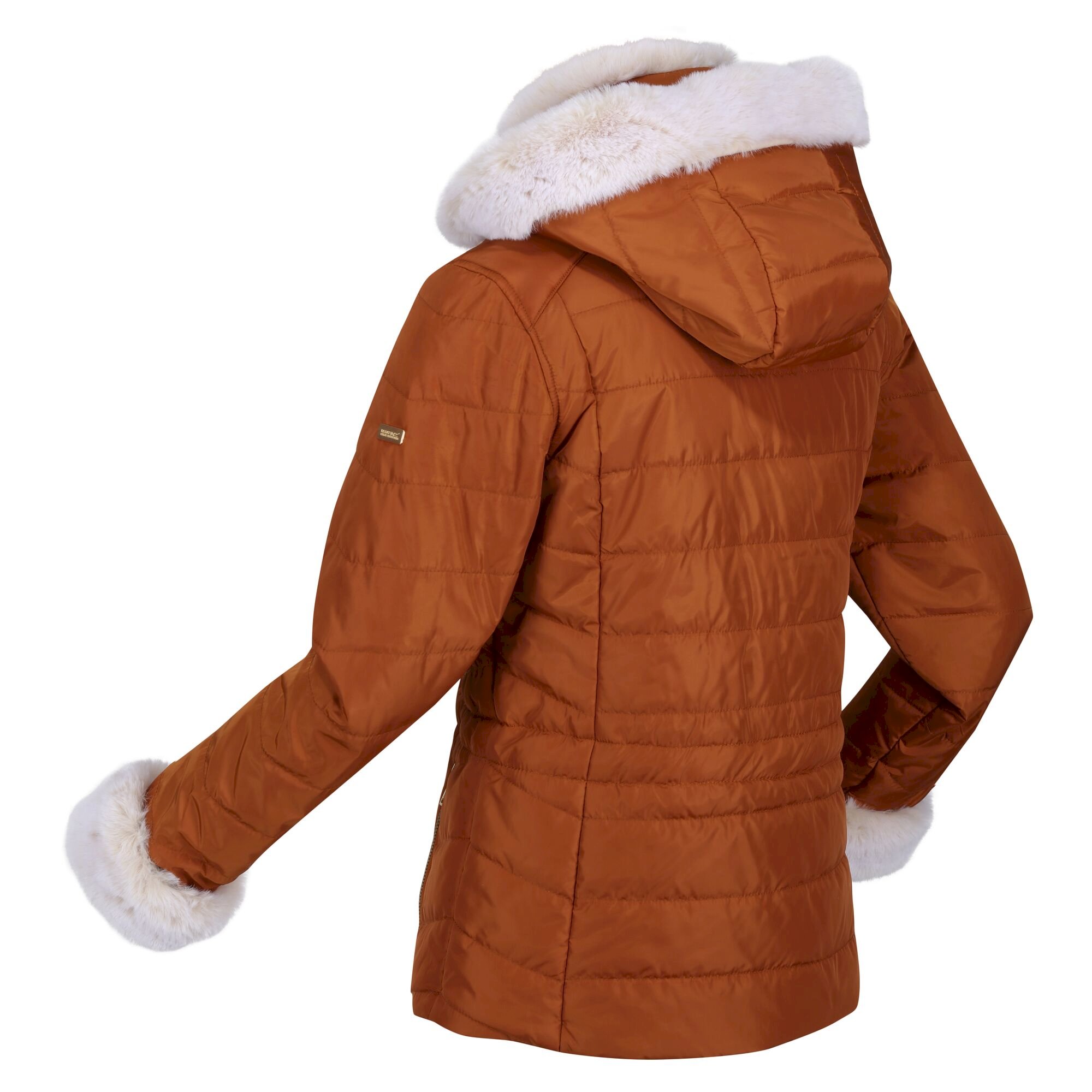 Women's Willabella Fur Detail Jacket | Copper Almond