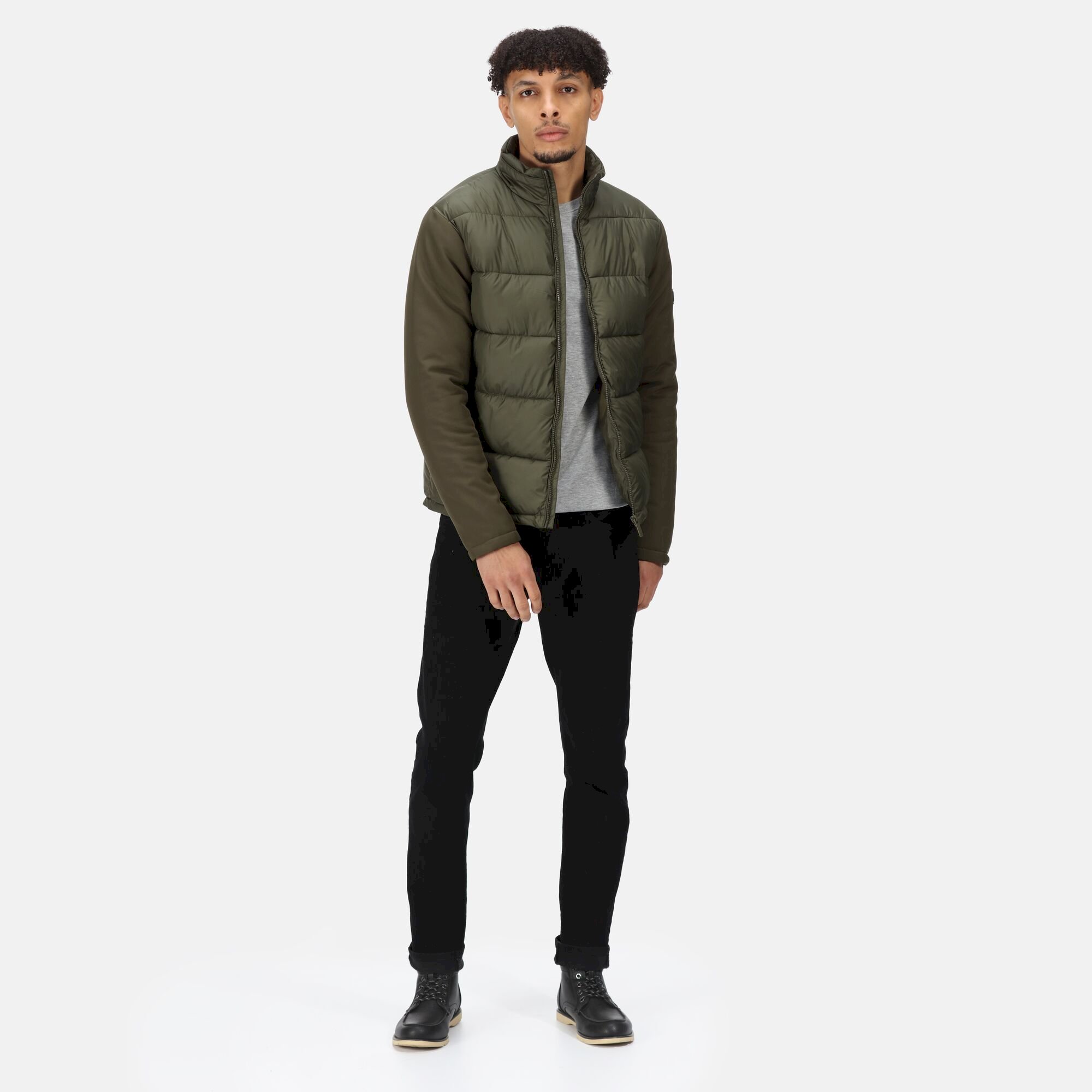 Men's Firmilien Lightweight Puffer Jacket | Dark Khaki