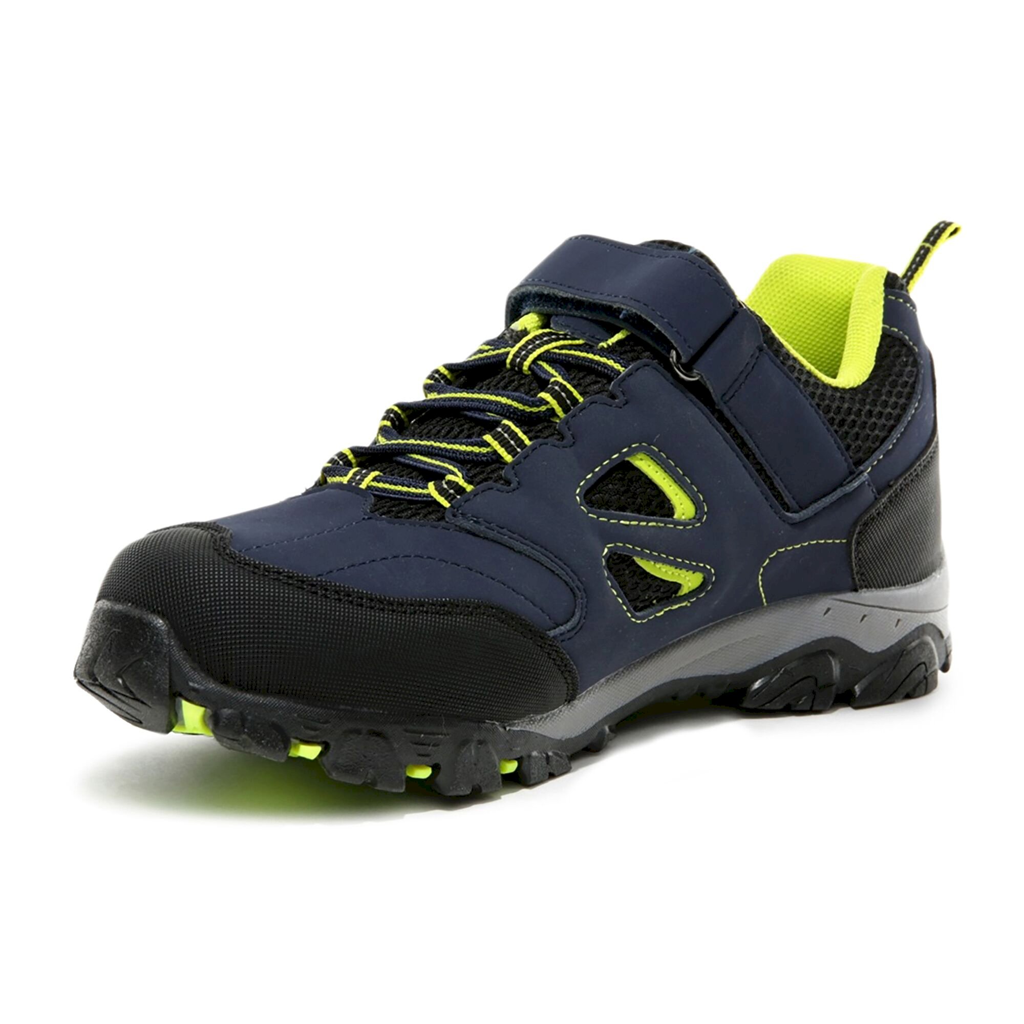 Kids' Holcombe V Waterproof Low Walking Shoes | Navy Lime Punch