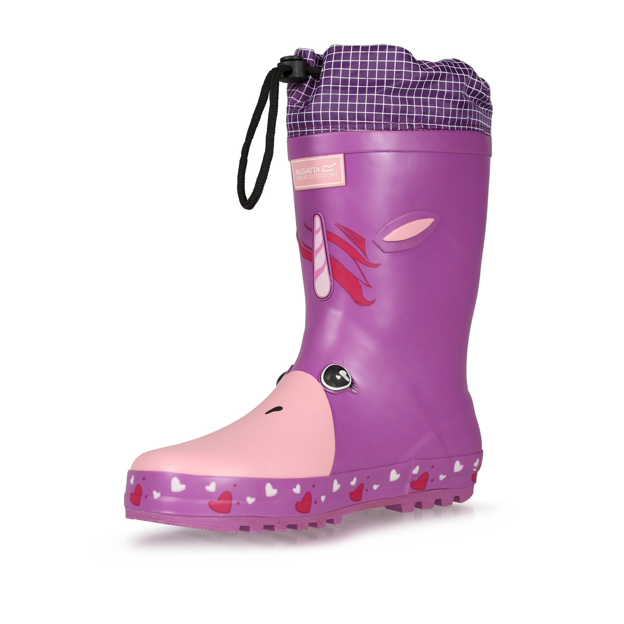 Kids' Mudplay Animal Wellies | Unicorn Radiant Orchid