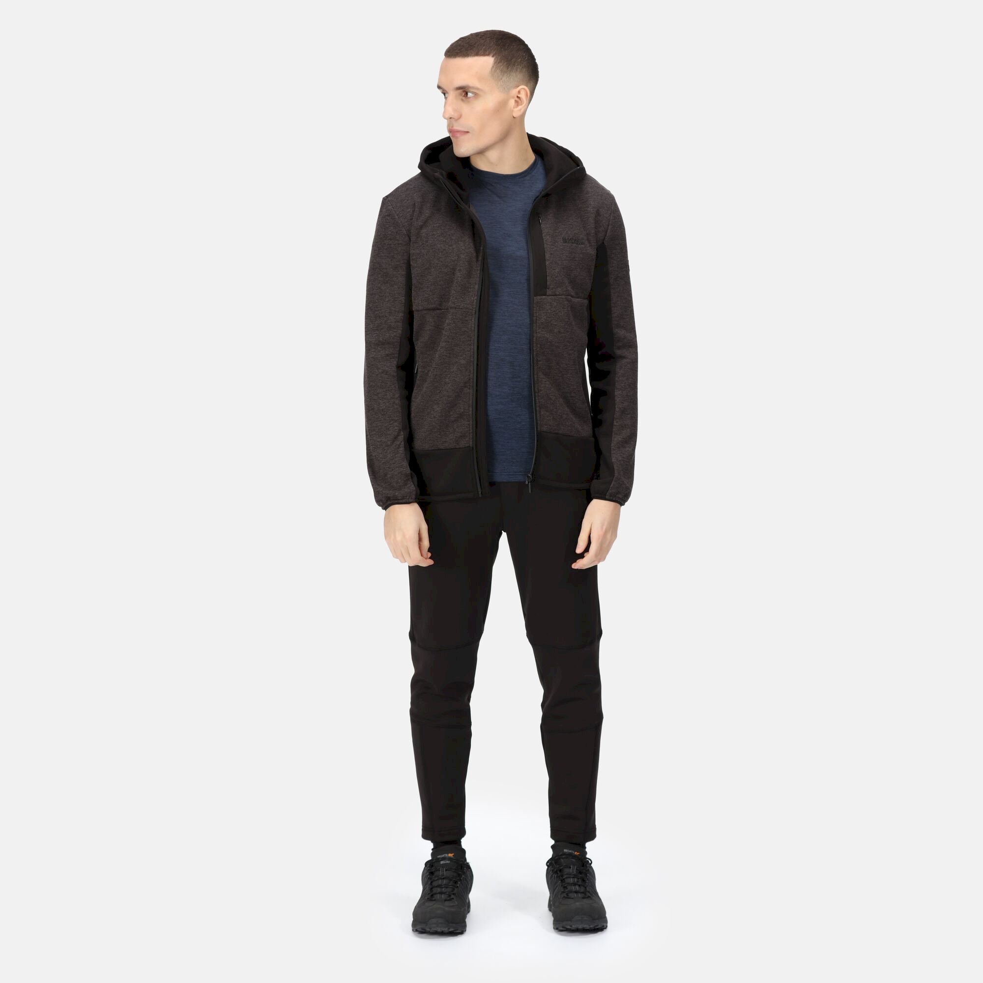 Men's Bresdon Softshell Hooded Jacket | Black