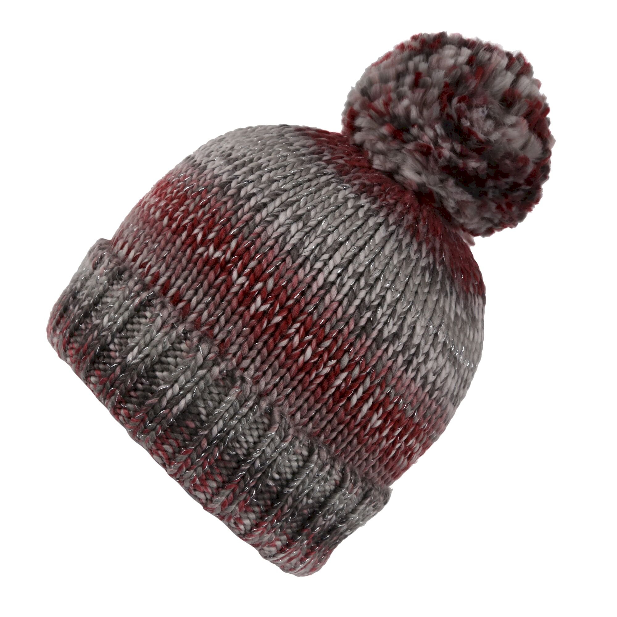 Women's Knitted Frosty Hat VI | Cabernet