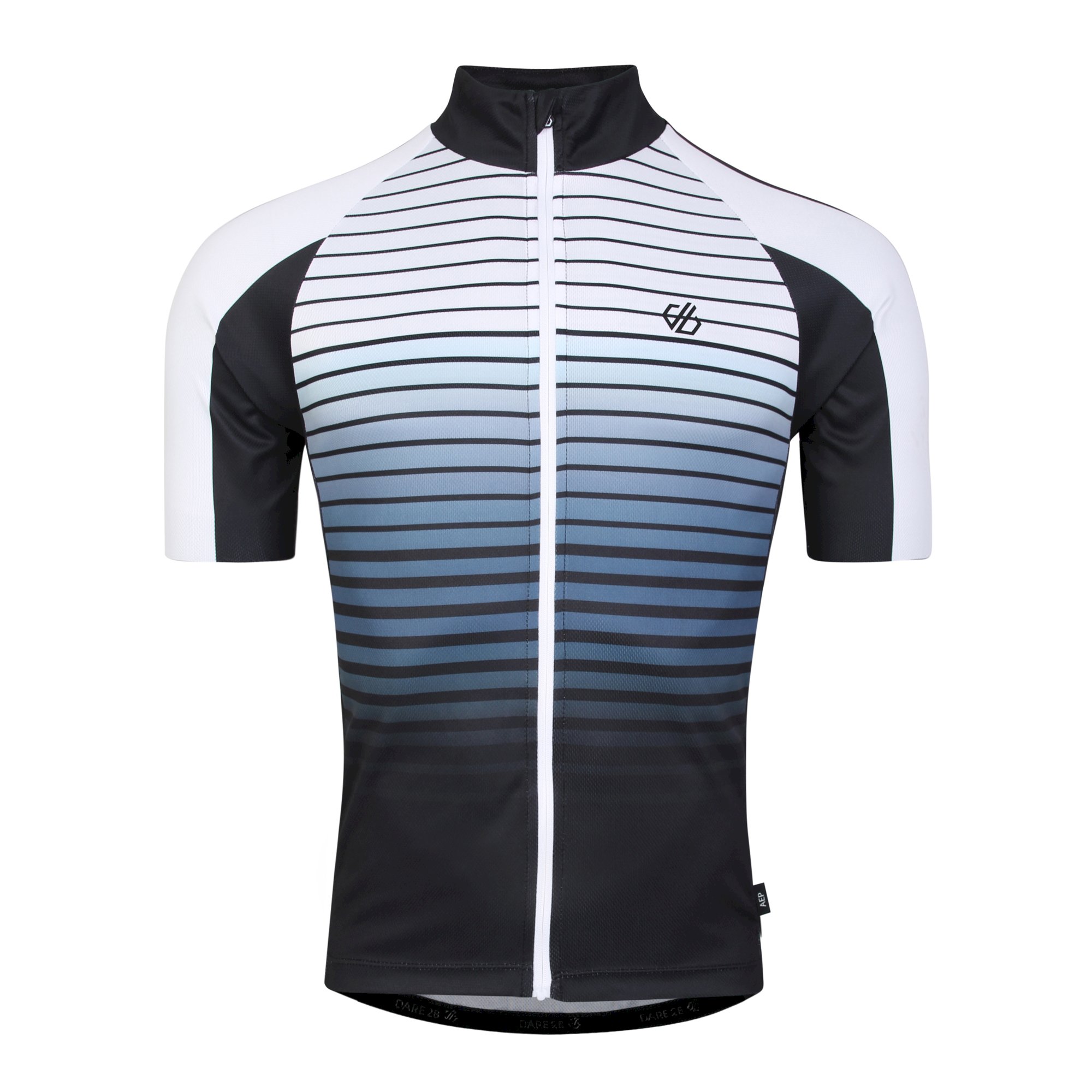 Dare 2b - Men's AEP Virtuous Cycling Jersey | Black Underlined Print