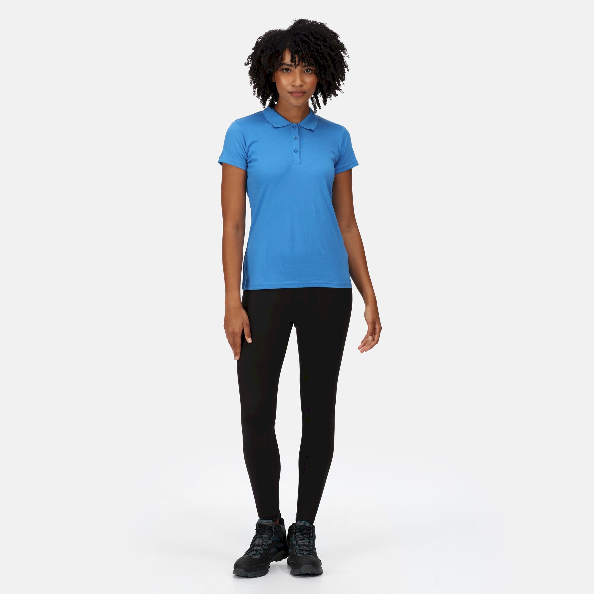Women's Sinton Coolweave Polo Shirt | Sonic Blue