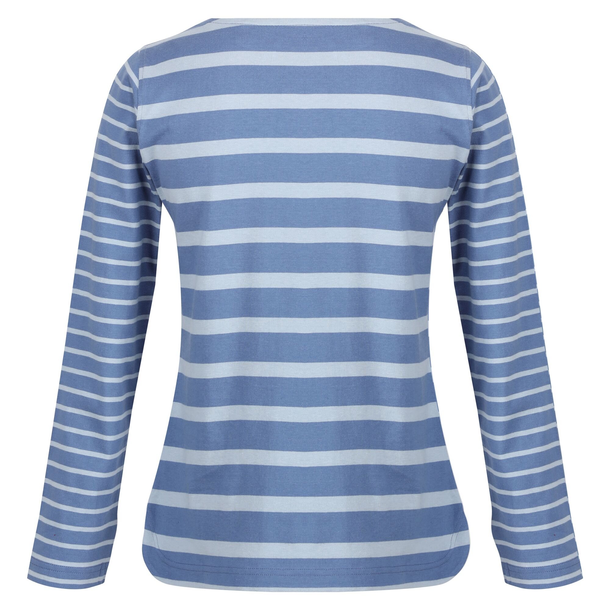 Women's Farida Striped T-Shirt | Slate Blue Ice Grey