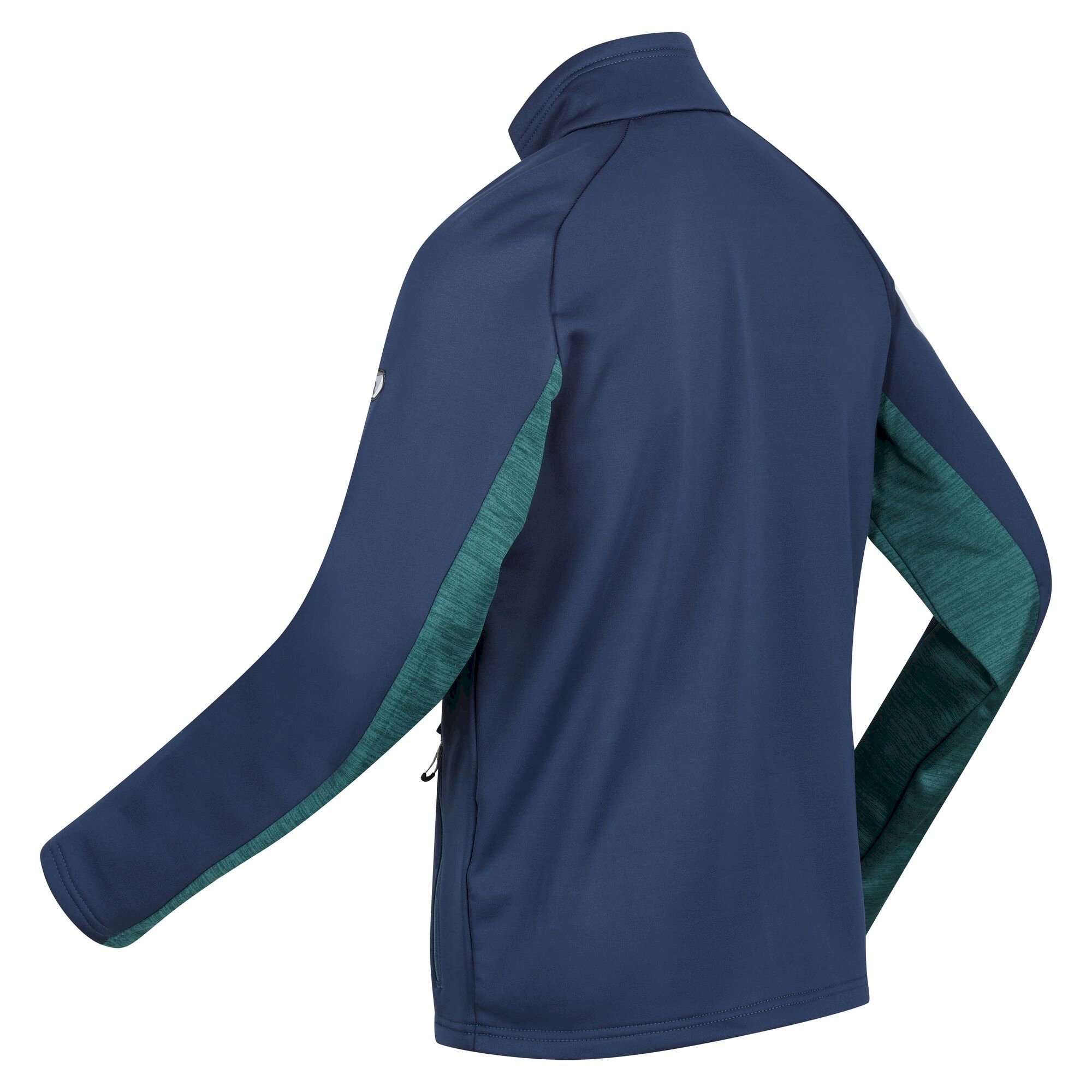 Men's Farson II Softshell Jacket | Admiral Blue Pacific Green