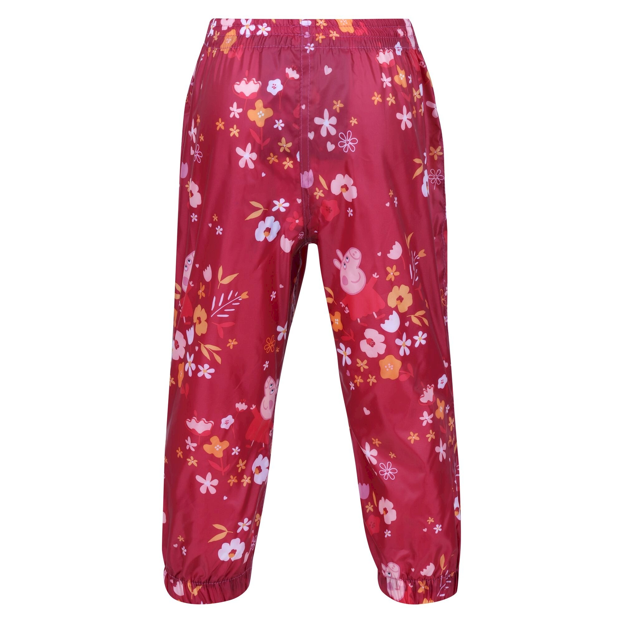 Peppa Pig Waterproof Pack-It Overtrousers | Berry Pink