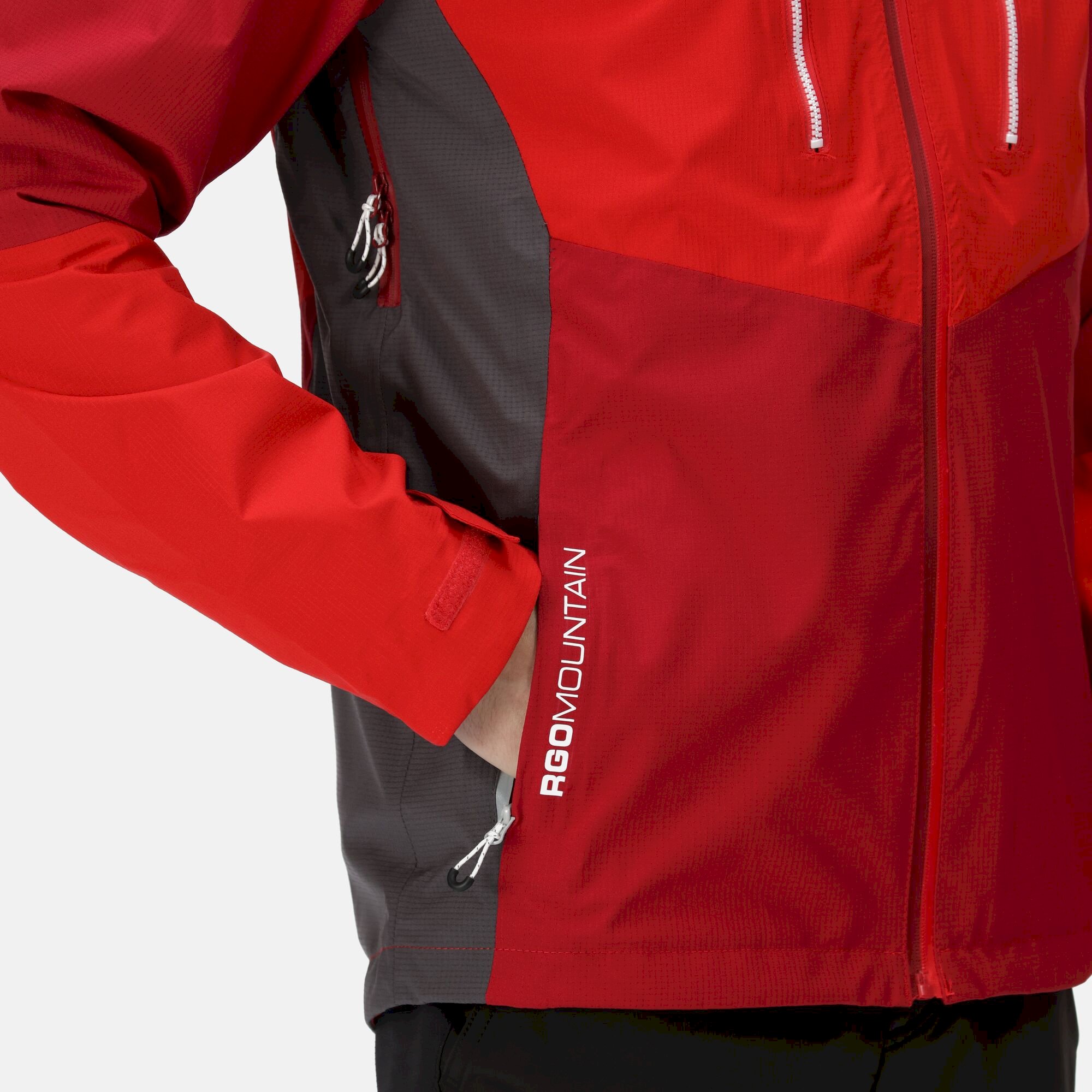 Men's Sacramento VIII Waterproof Jacket | Dark Red Chinese Red