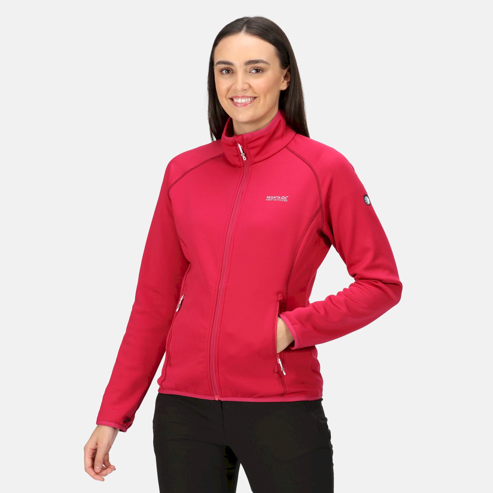 Women's Carletta VII 3-In-1 Waterproof Jacket | Seal Grey Berry Pink Pink Potion