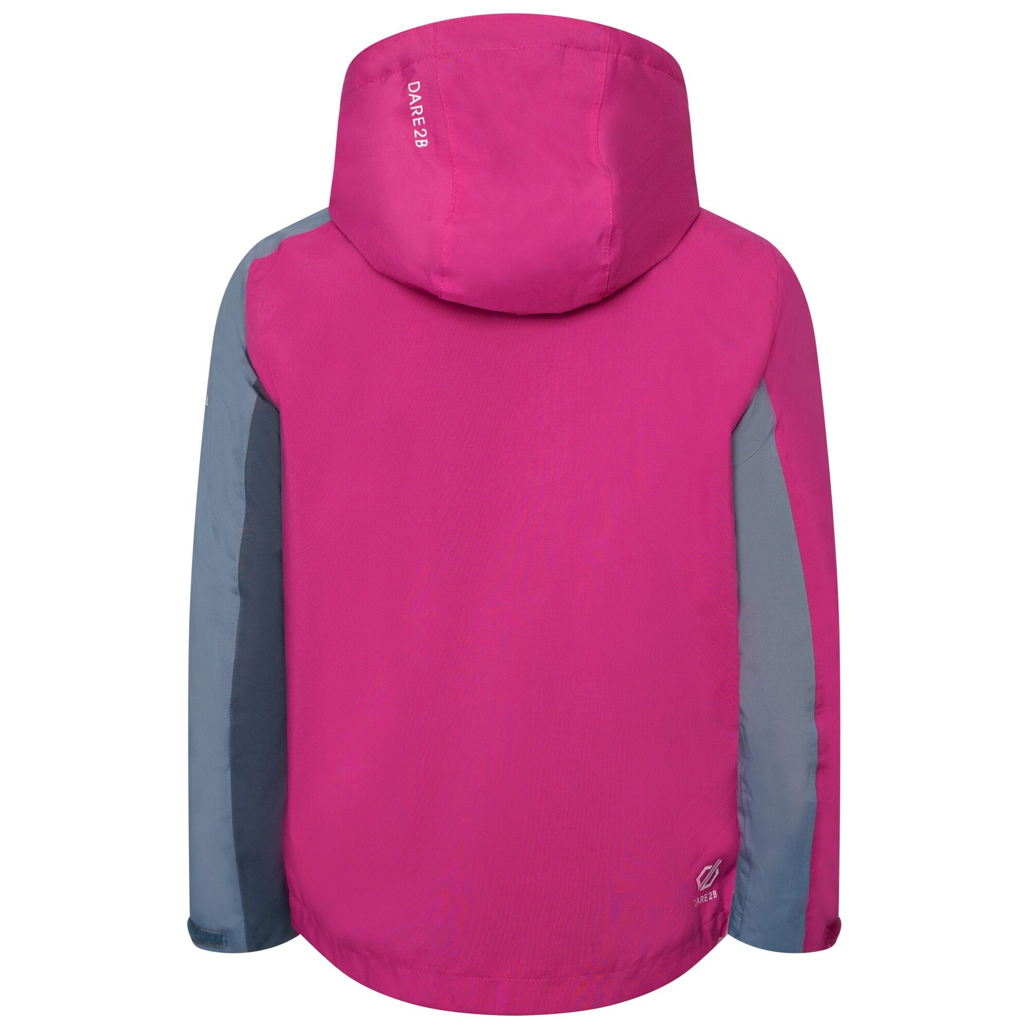 Dare 2b - Kids' In The Lead III Recycled Waterproof Jacket | Fuchsia Bluestone