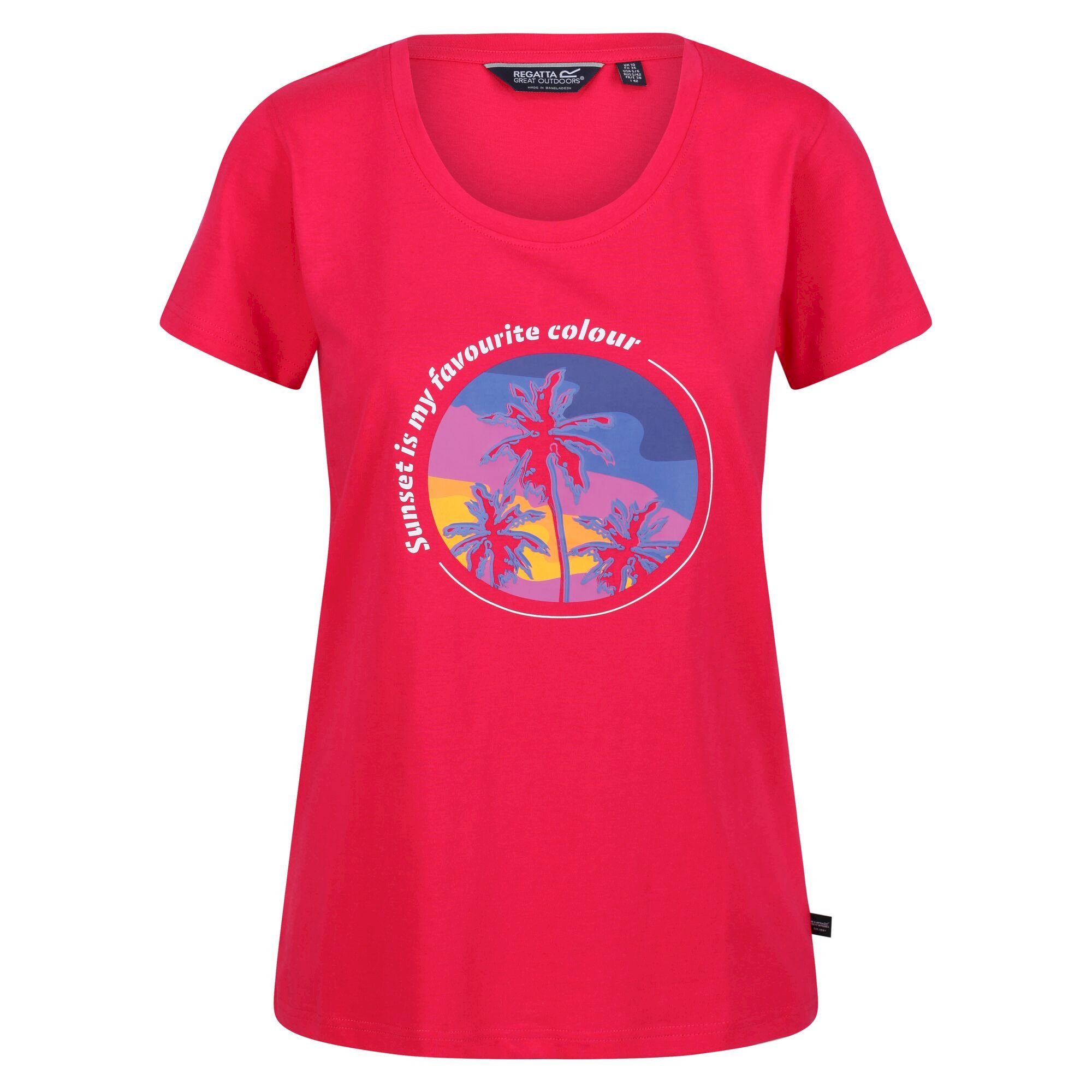Women's Filandra VI Print T-Shirt | Pink Fusion