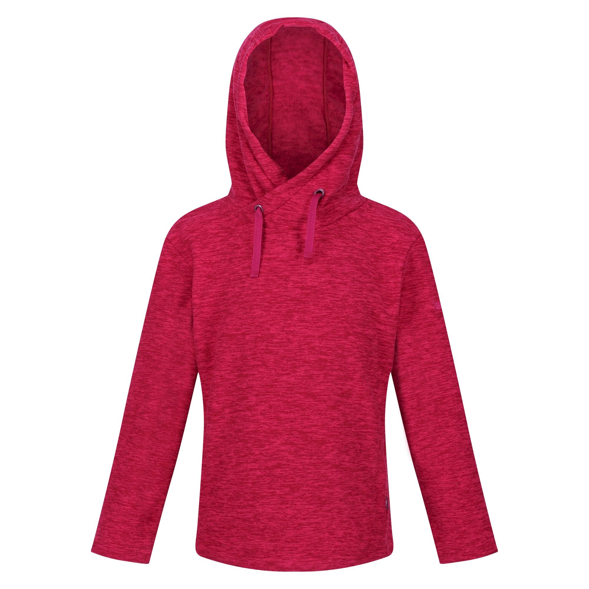 Kids' Kacie Hooded Fleece | Berry Pink Marl