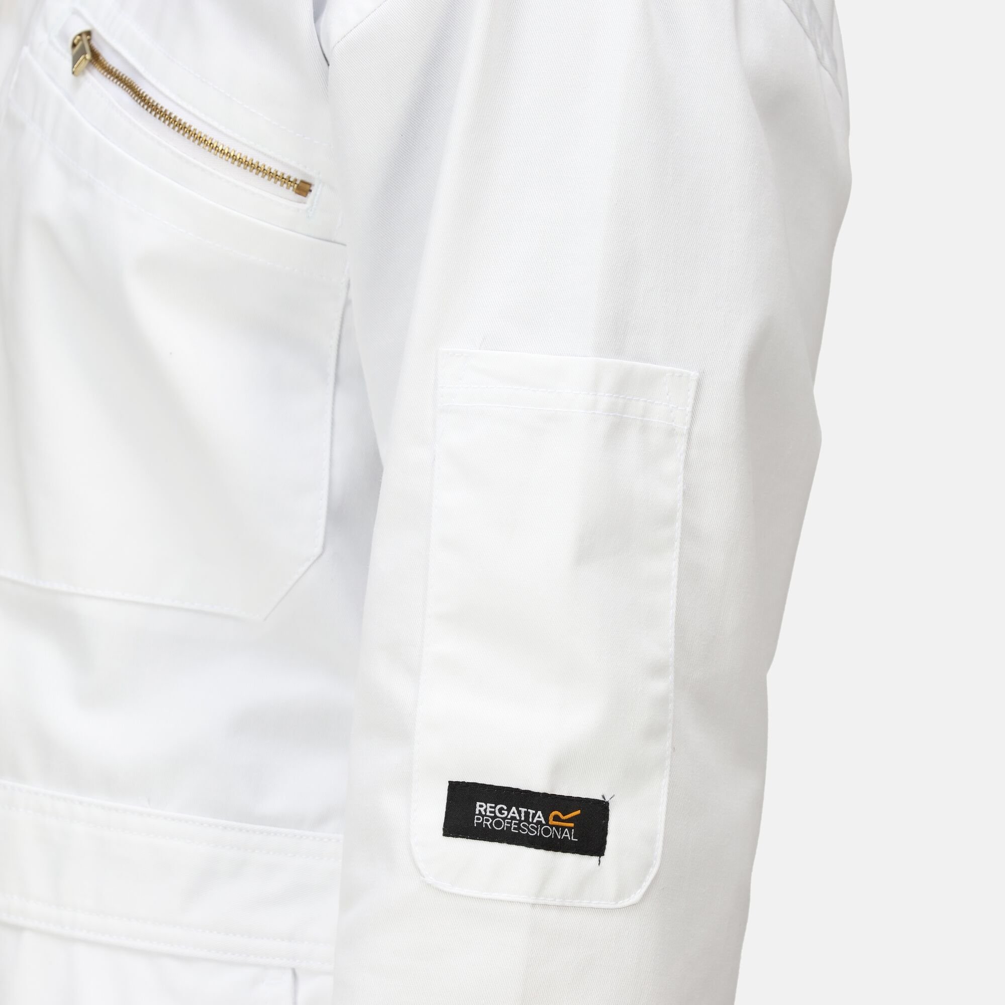 Men's Zip Fasten Coverall | White