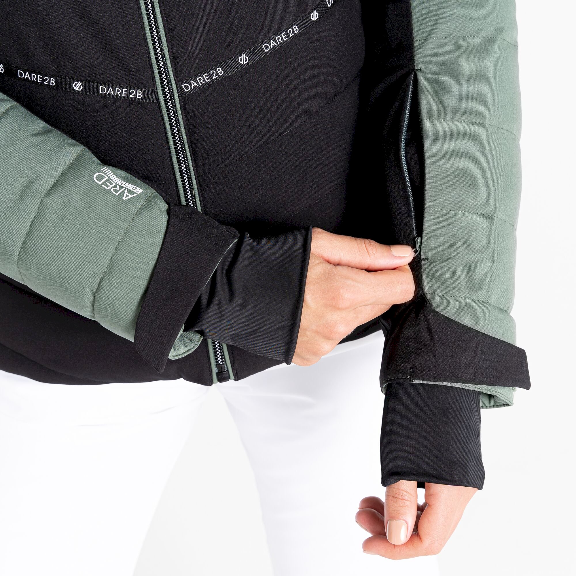 Dare 2b - Women's Conveyed Waterproof Ski Jacket | Duck Green