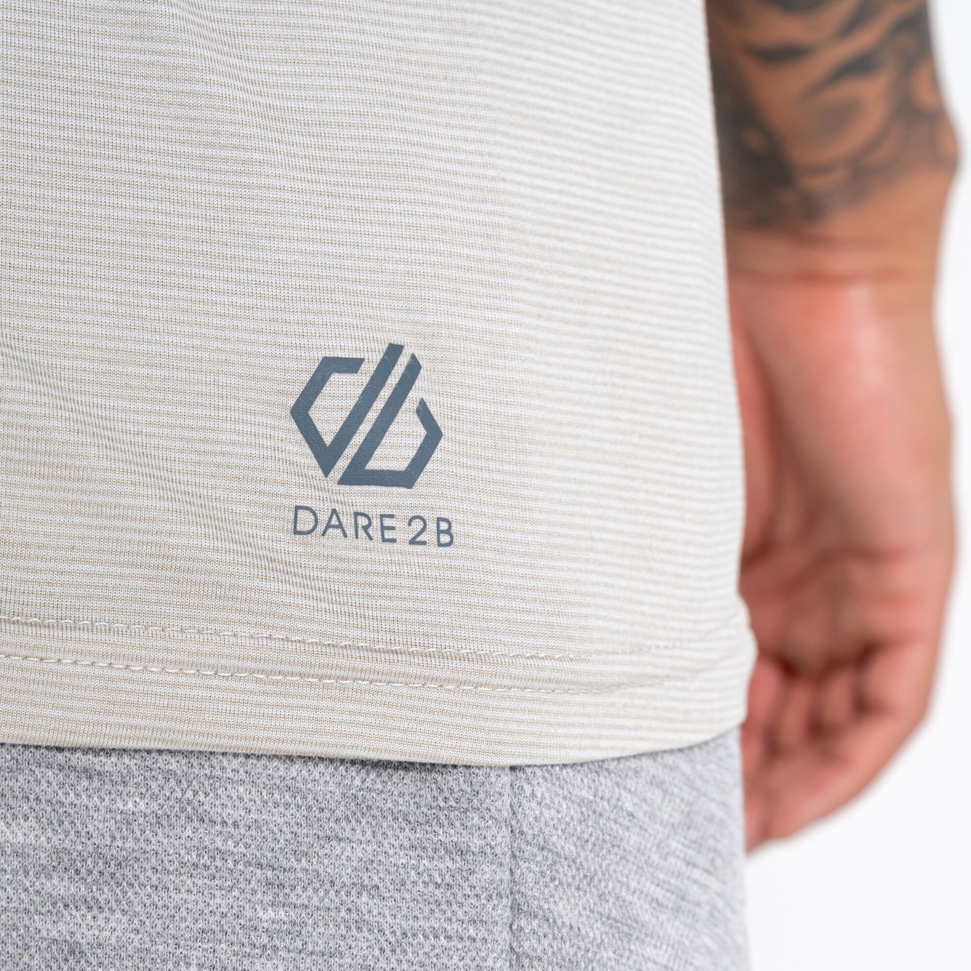 Dare 2b - Men's Persist T-Shirt | Willow Grey Marl