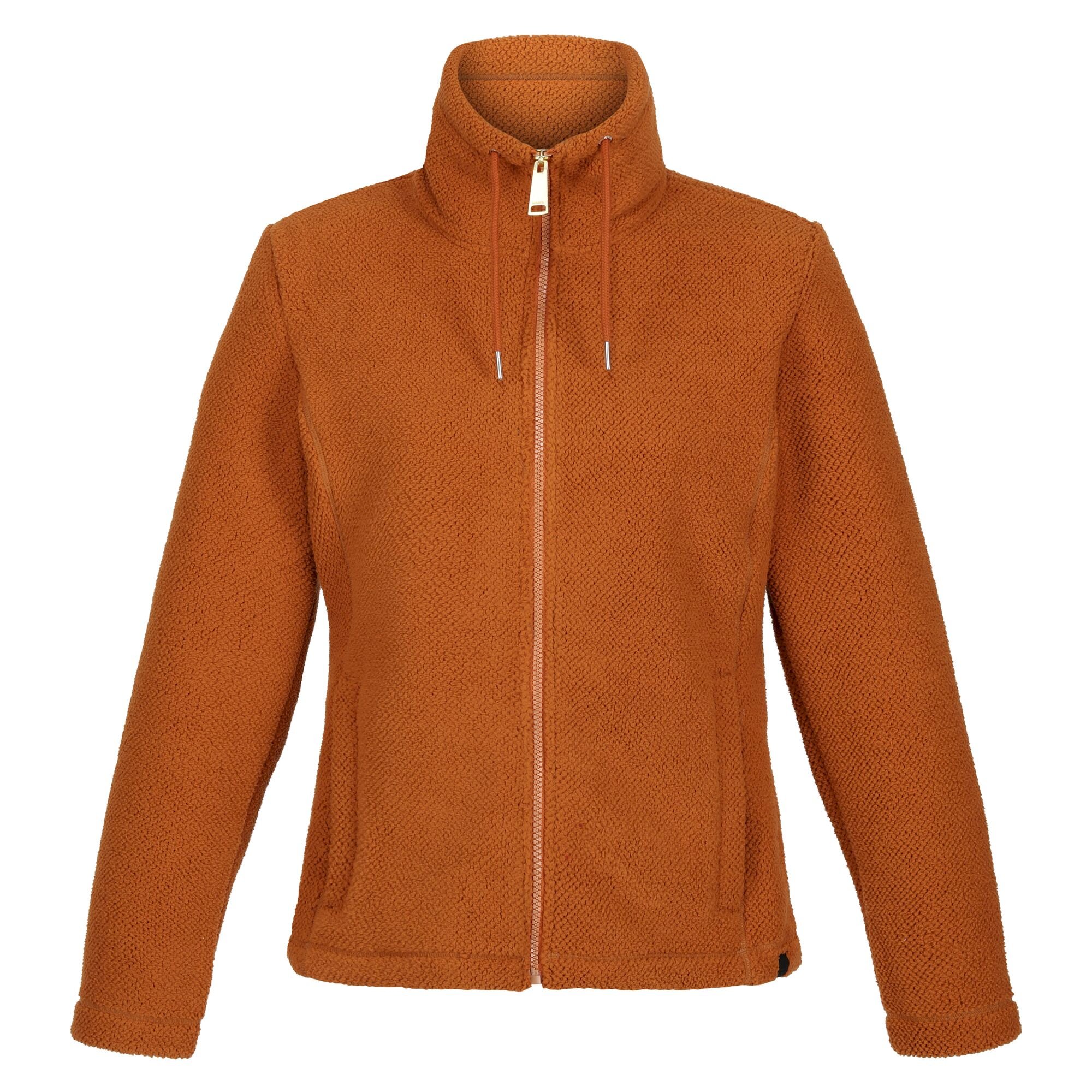 Women's Kizmitt Full Zip Jumper | Copper Almond Fluffy