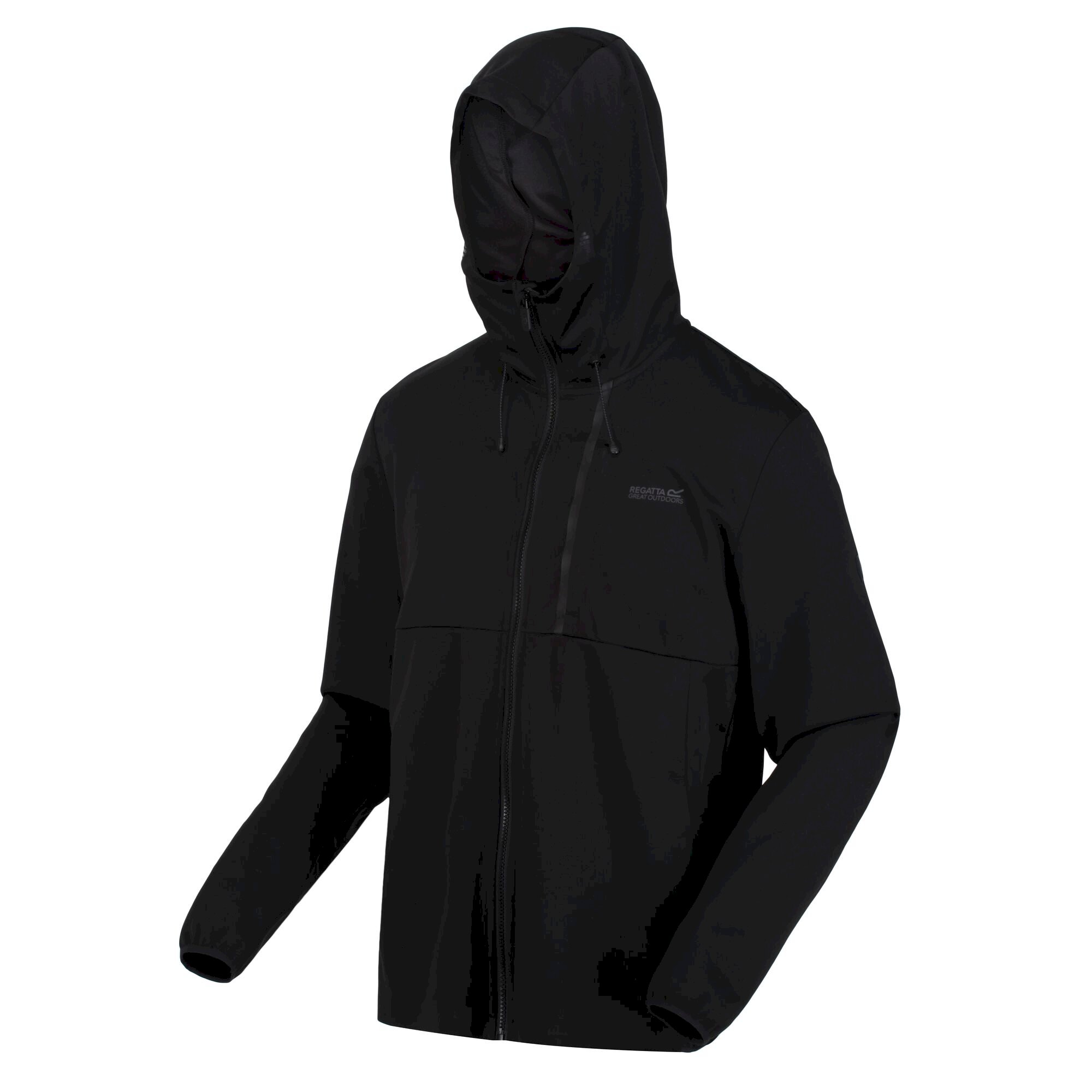Men's Boyare Full Zip Hoody | Black