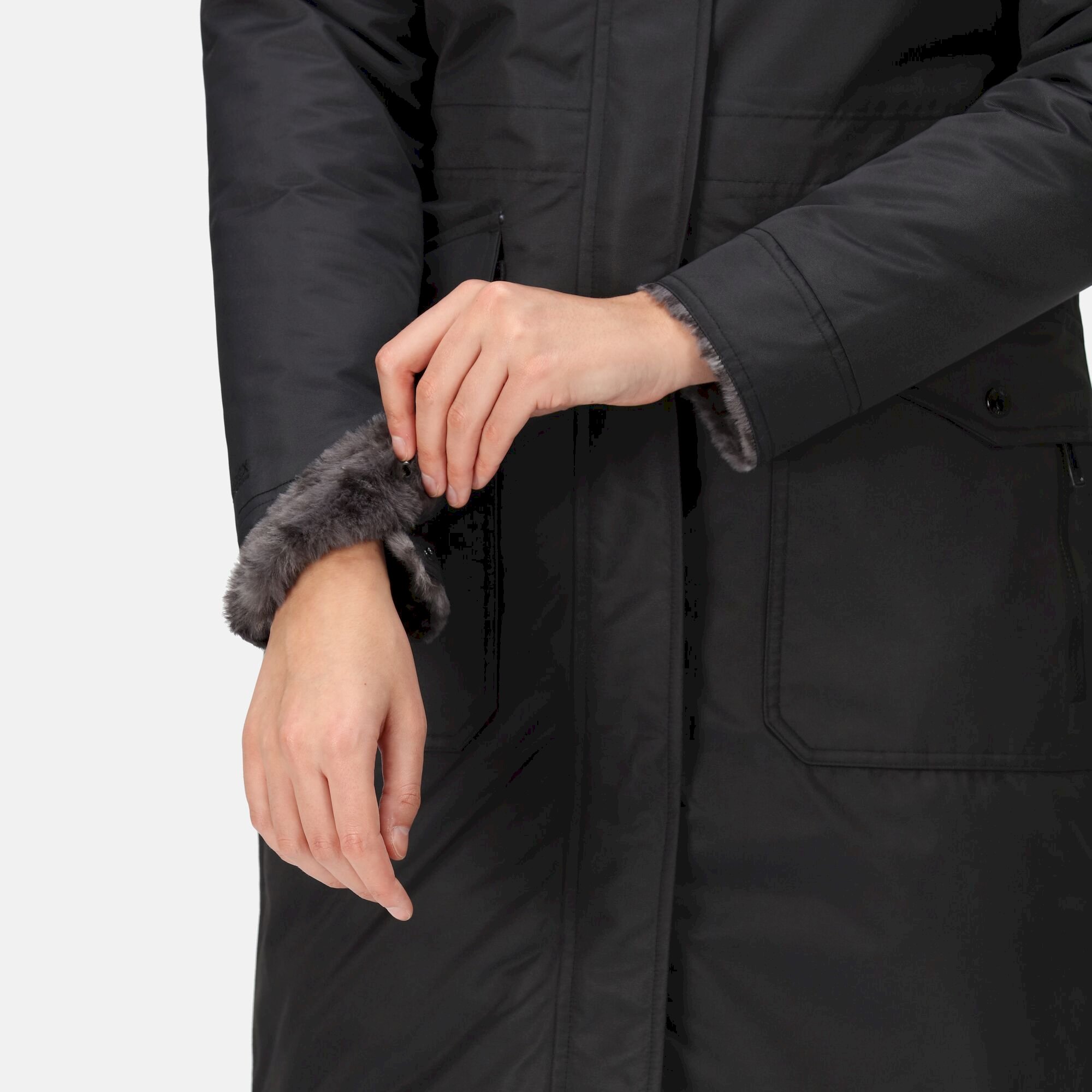 Women's Romine Waterproof Parka Jacket | Black