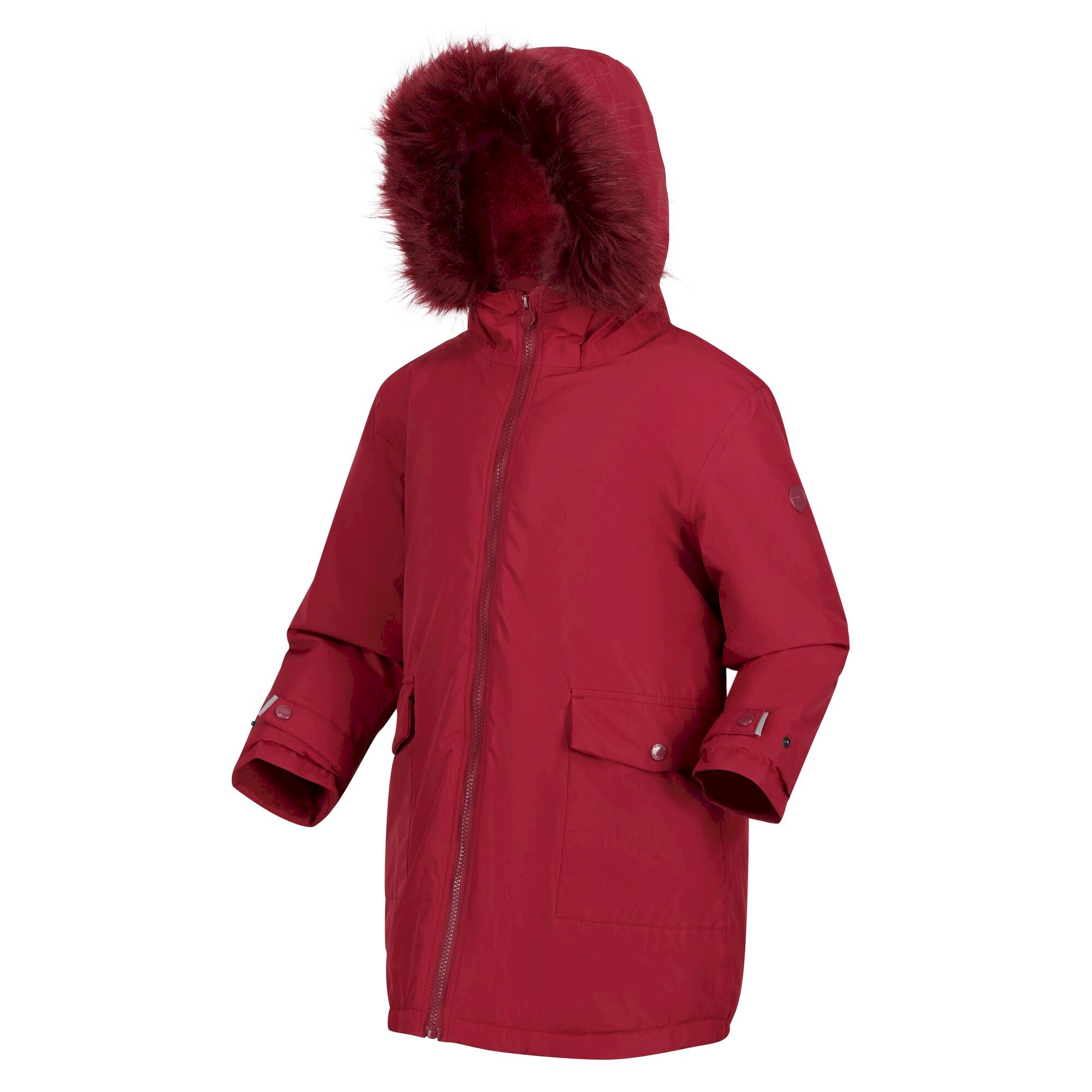 Kids' Adelyn Waterproof Parka Jacket | Dark Pimento