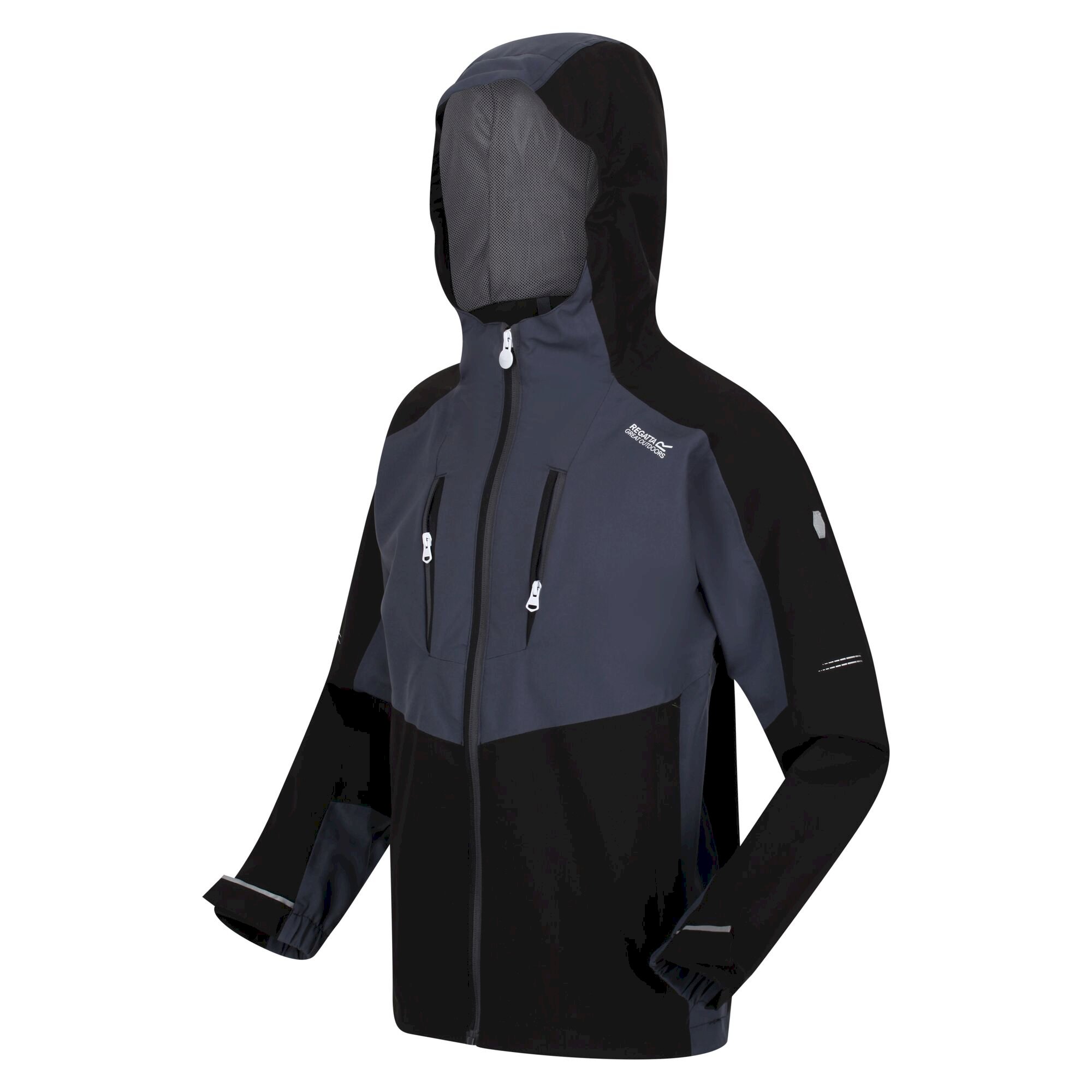 Kids' Highton III Waterproof Jacket | Black India Grey