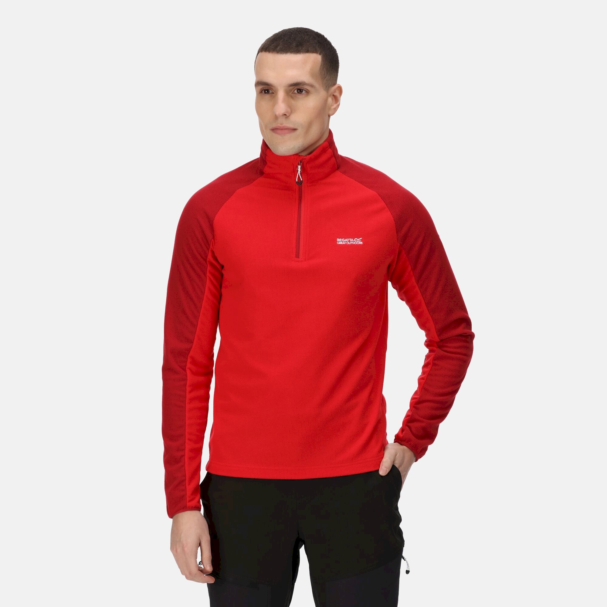 Men's Elson II Lightweight Fleece | Chinese Red Dark Red