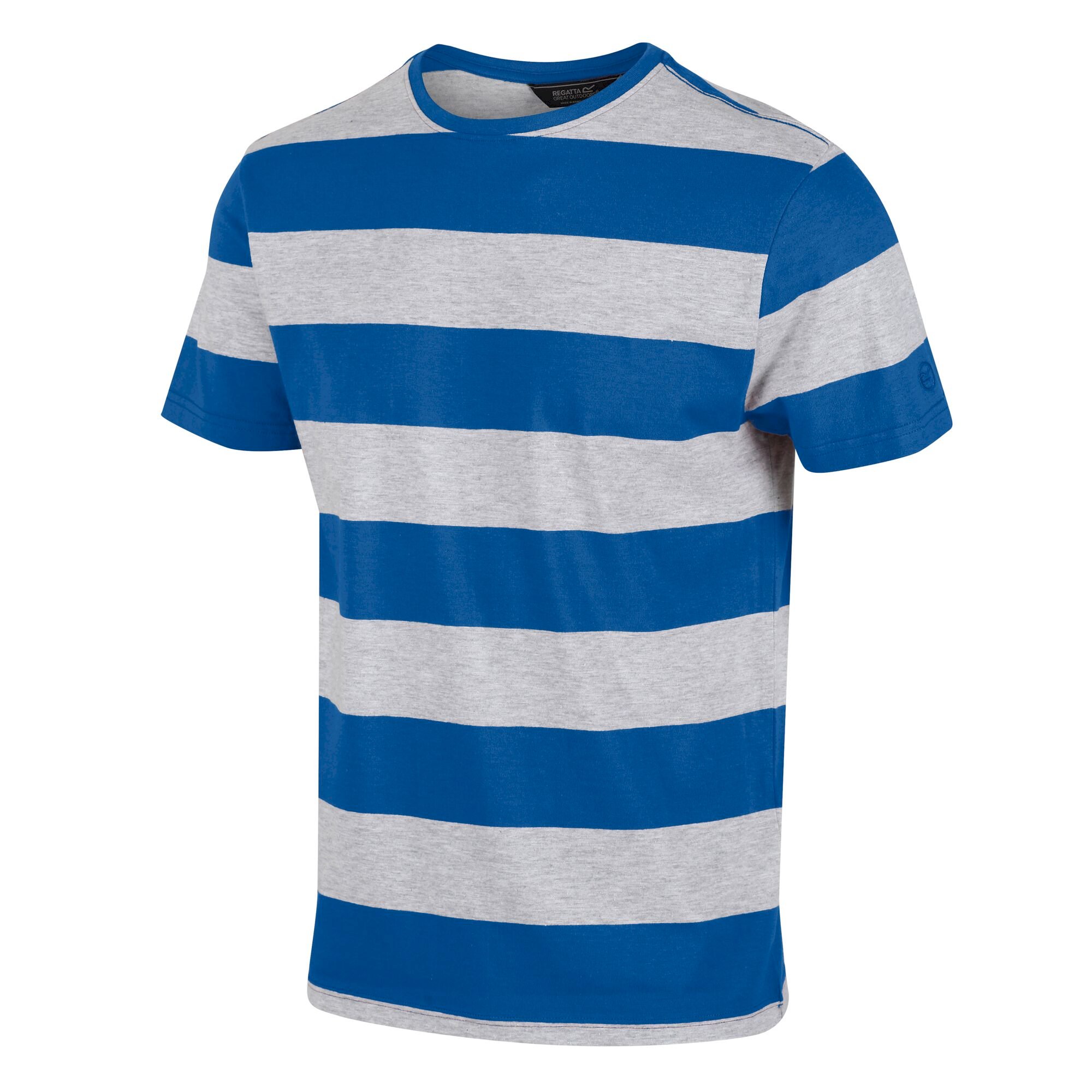 Men's Brayden Stripe T-Shirt | Lapis Blue Stripe