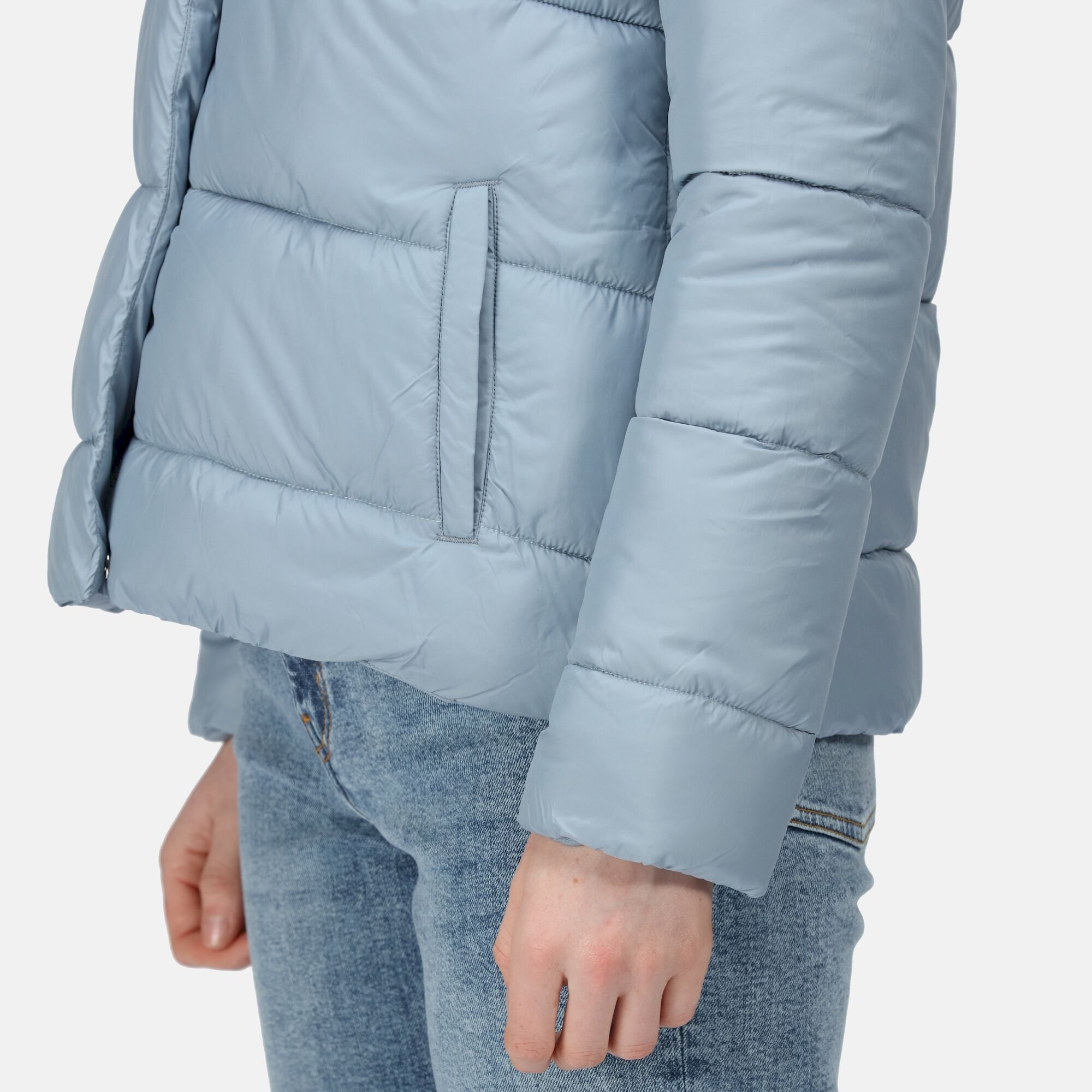 Women's Raegan Puffer Jacket | Ice Grey