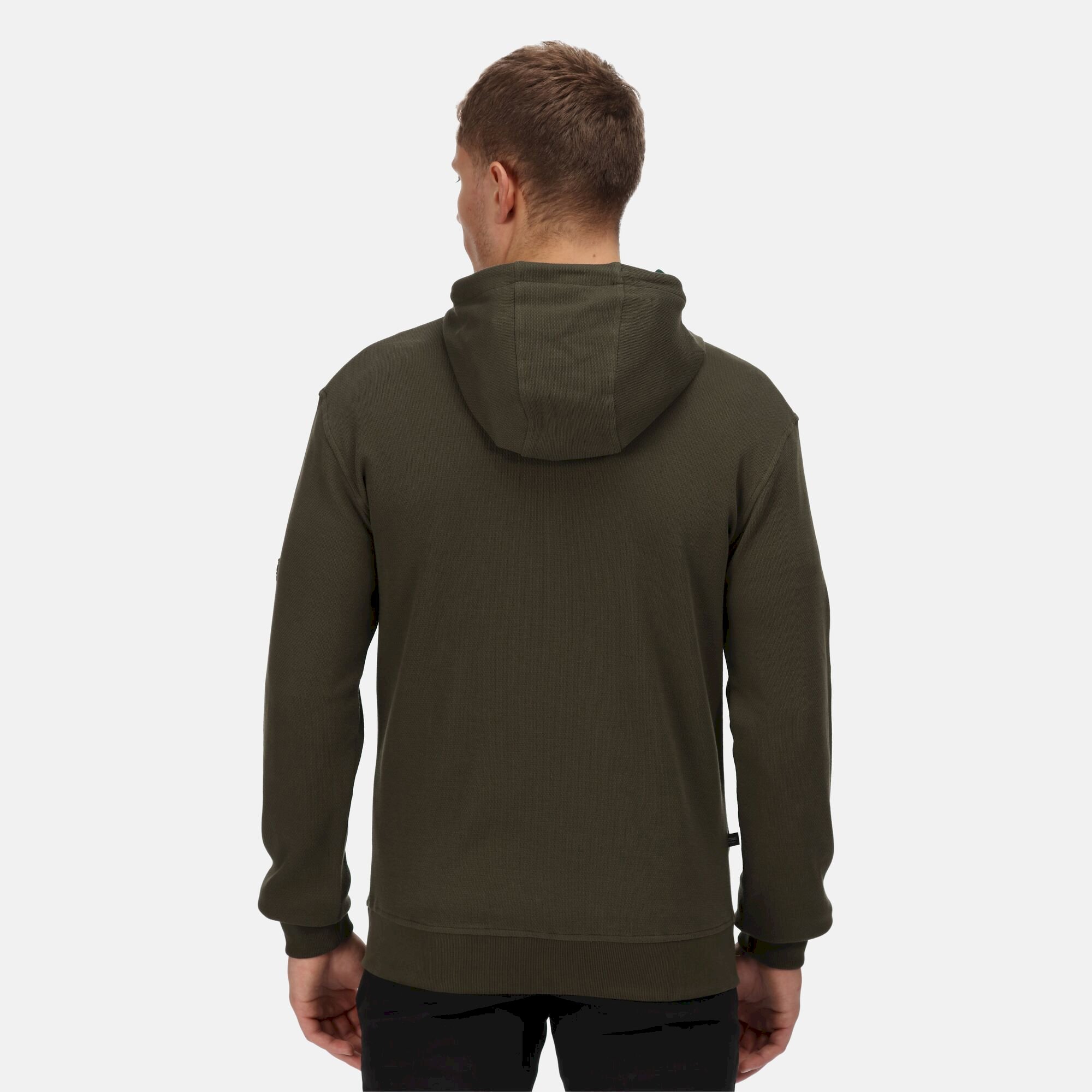 Men's Lyman Full Zip Hooded Fleece | Dark Khaki