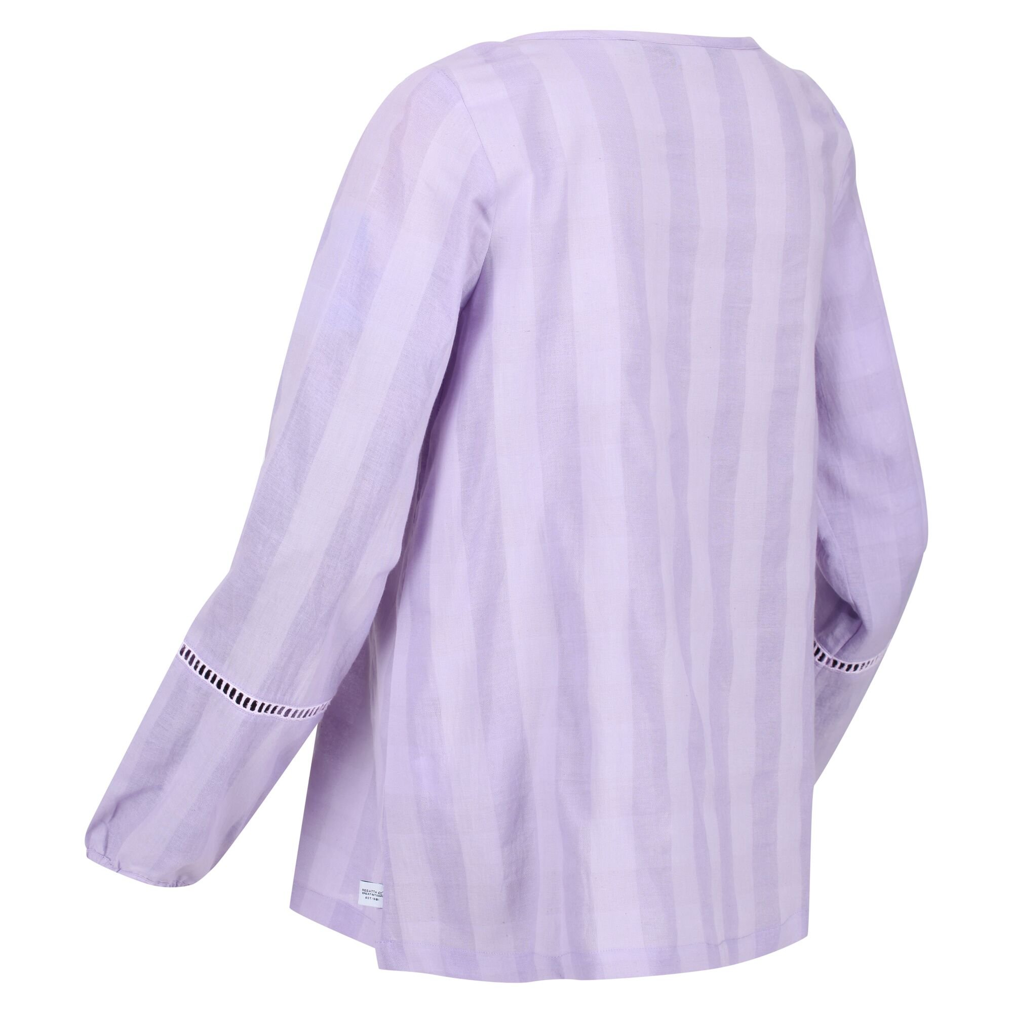 Women's Calluna Sheared Detail Top | Pastel Lilac
