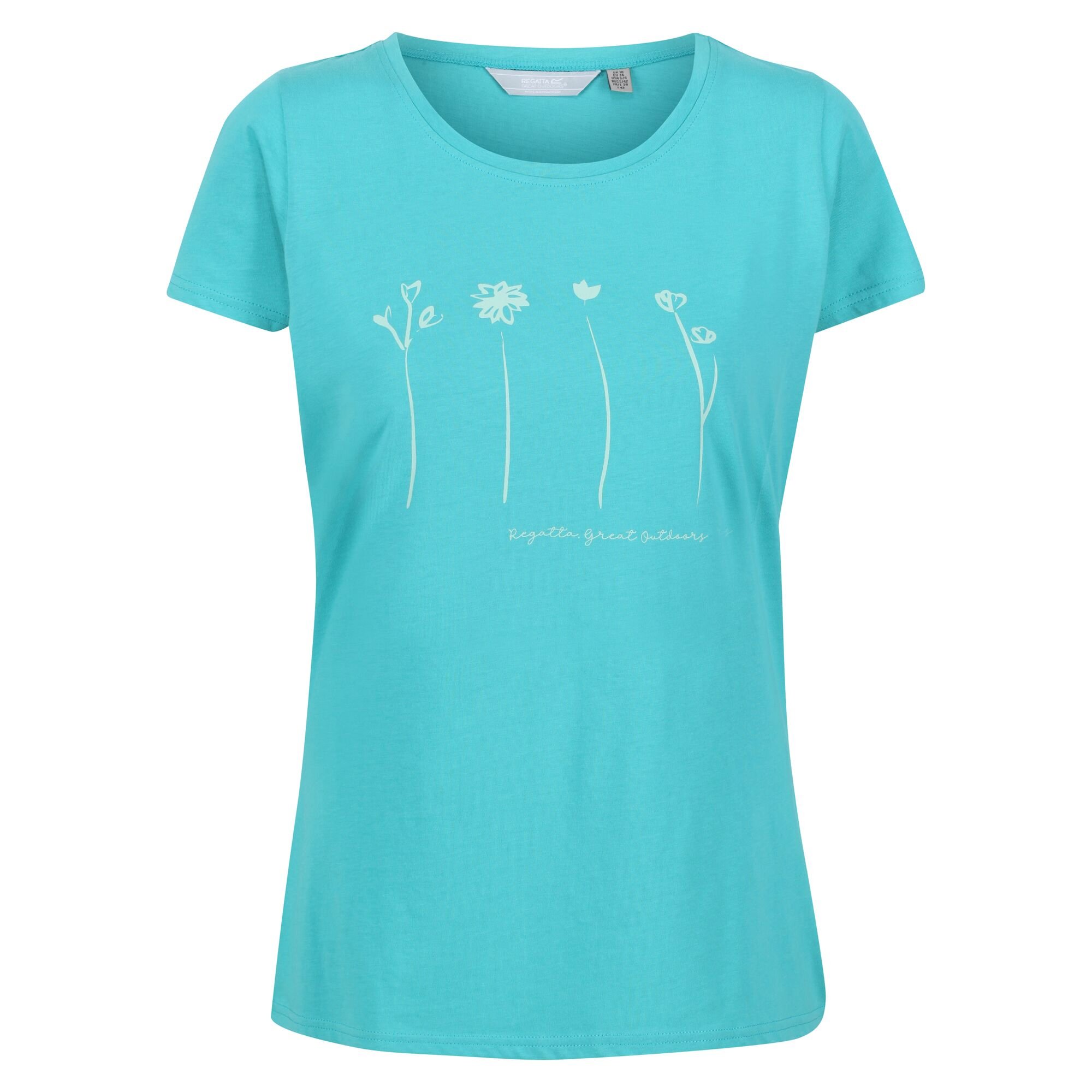 Women's Breezed II Print T-Shirt | Turquoise