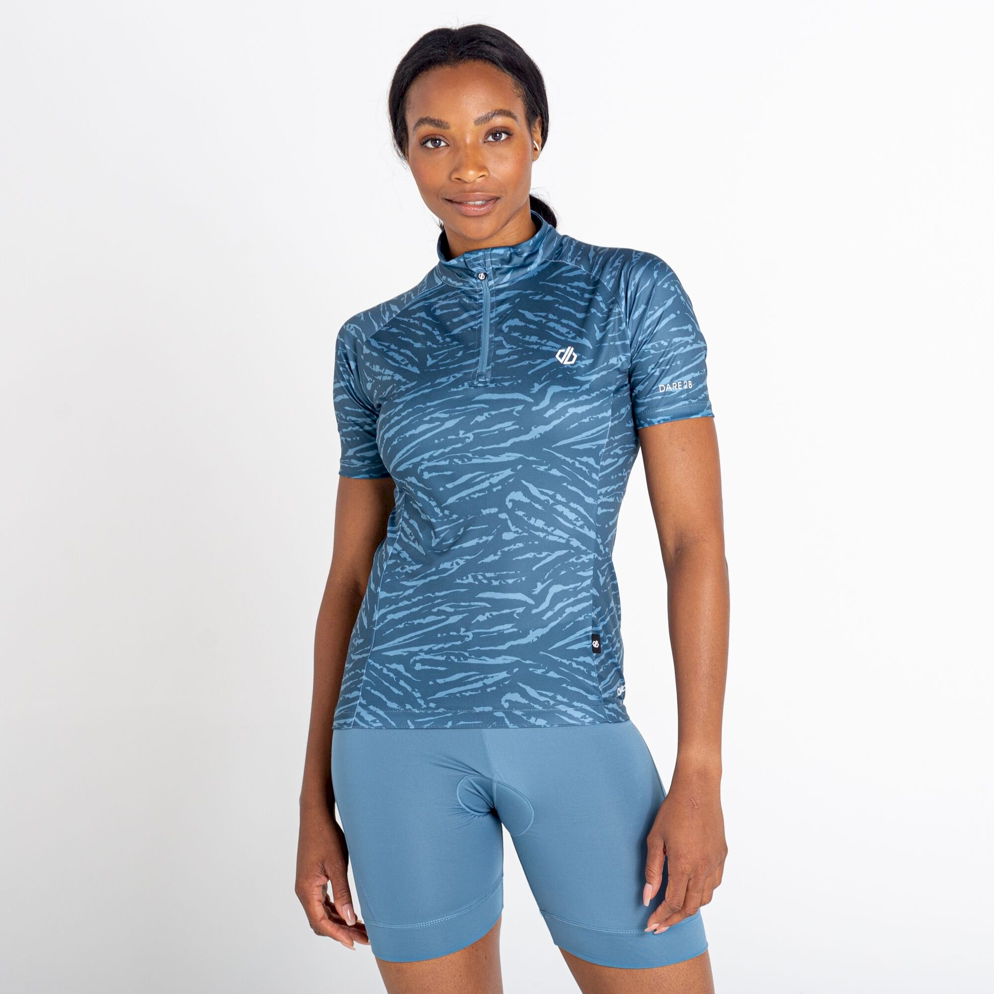 Dare 2b - Women's Persist Lightweight Jersey | Orion Grey Tiger Print