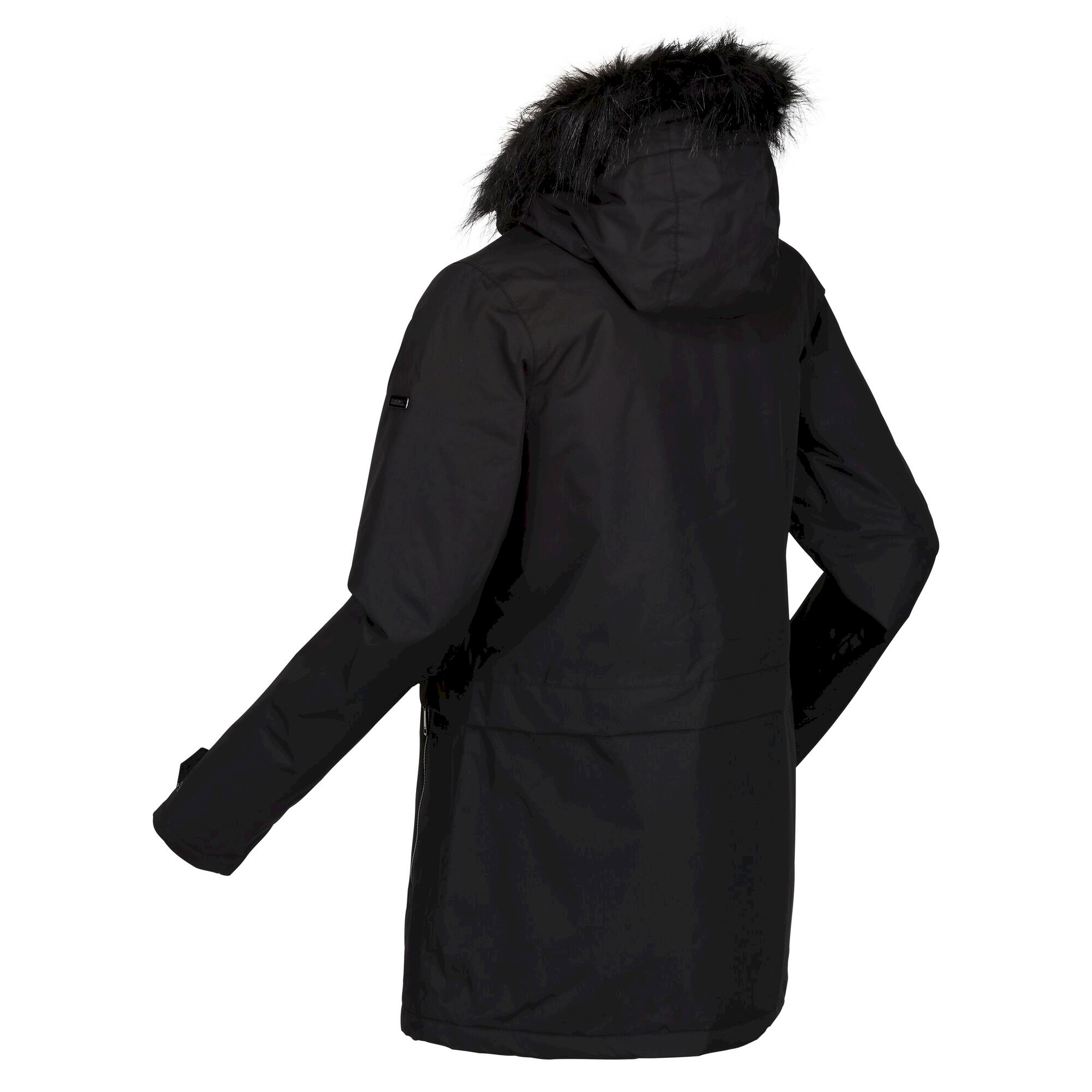Women's Myla II Fur Trim Parka Jacket | Black