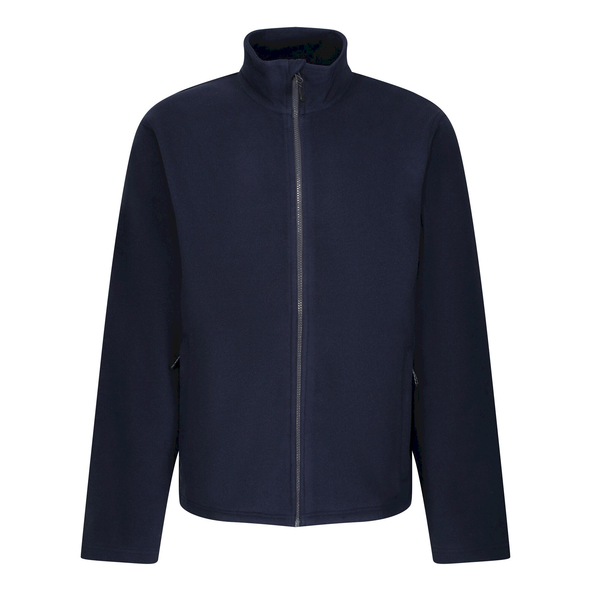 Men's Honestly Made Recycled Full Zip Microfleece | Navy