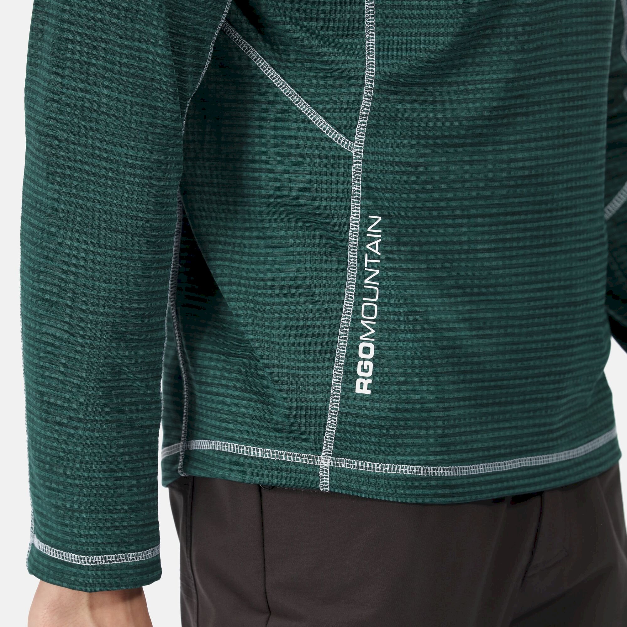 Men's Yonder Half Zip Top | Pacific Green