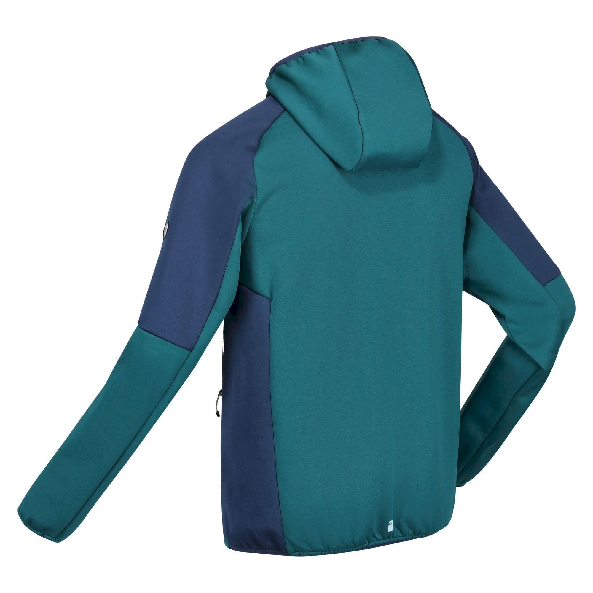Men's Attare Softshell Hooded Jacket | Pacific Green Navy