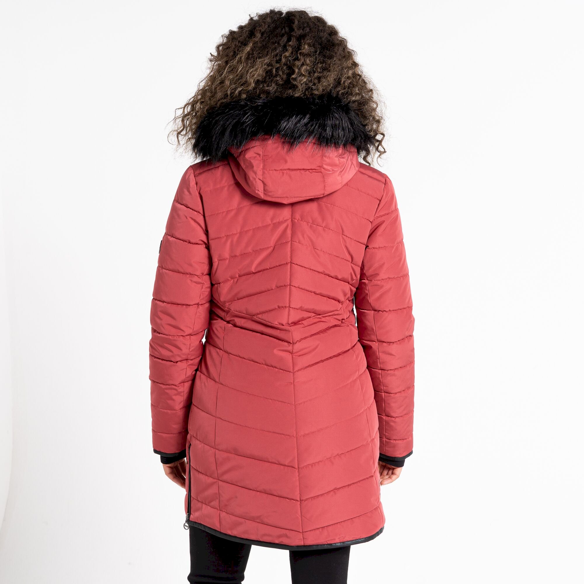 Dare 2b - Women's Striking III Longline Padded Jacket | Earth Rose