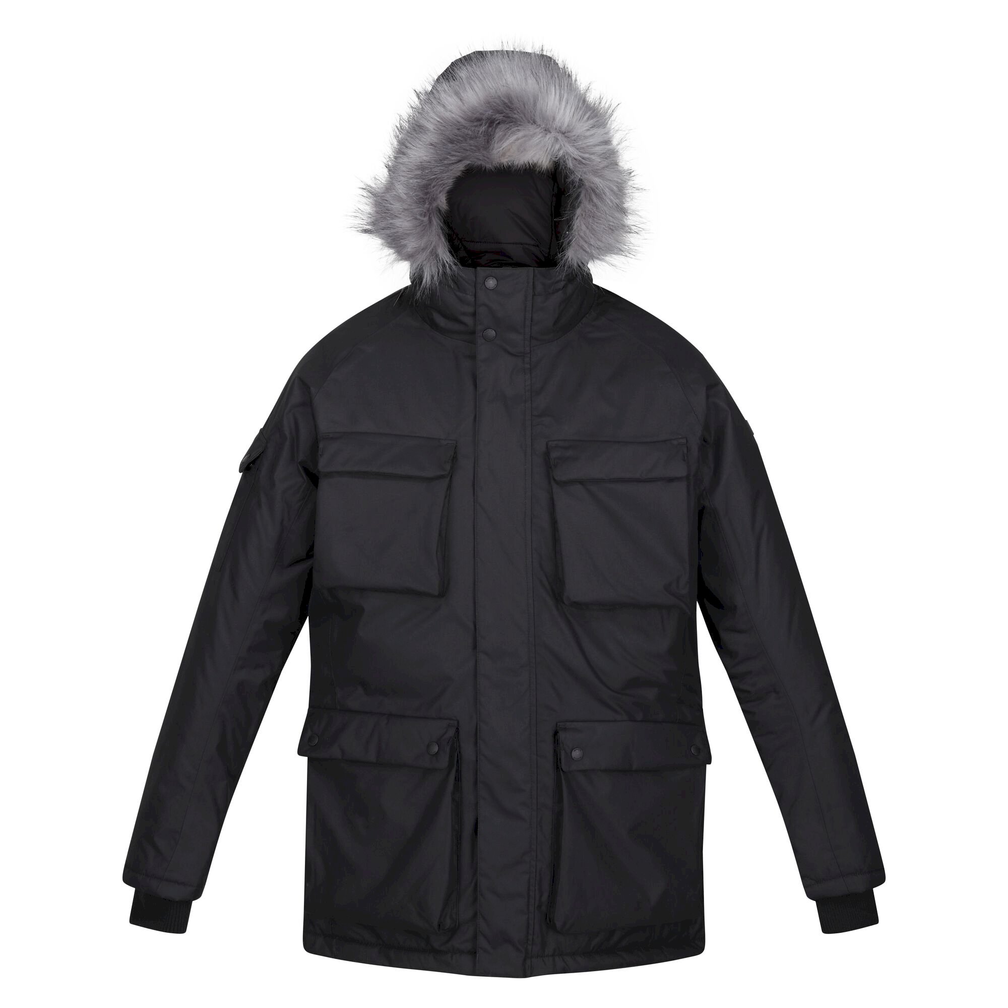Men's Aziel Waterproof Heated Parka Jacket | Black