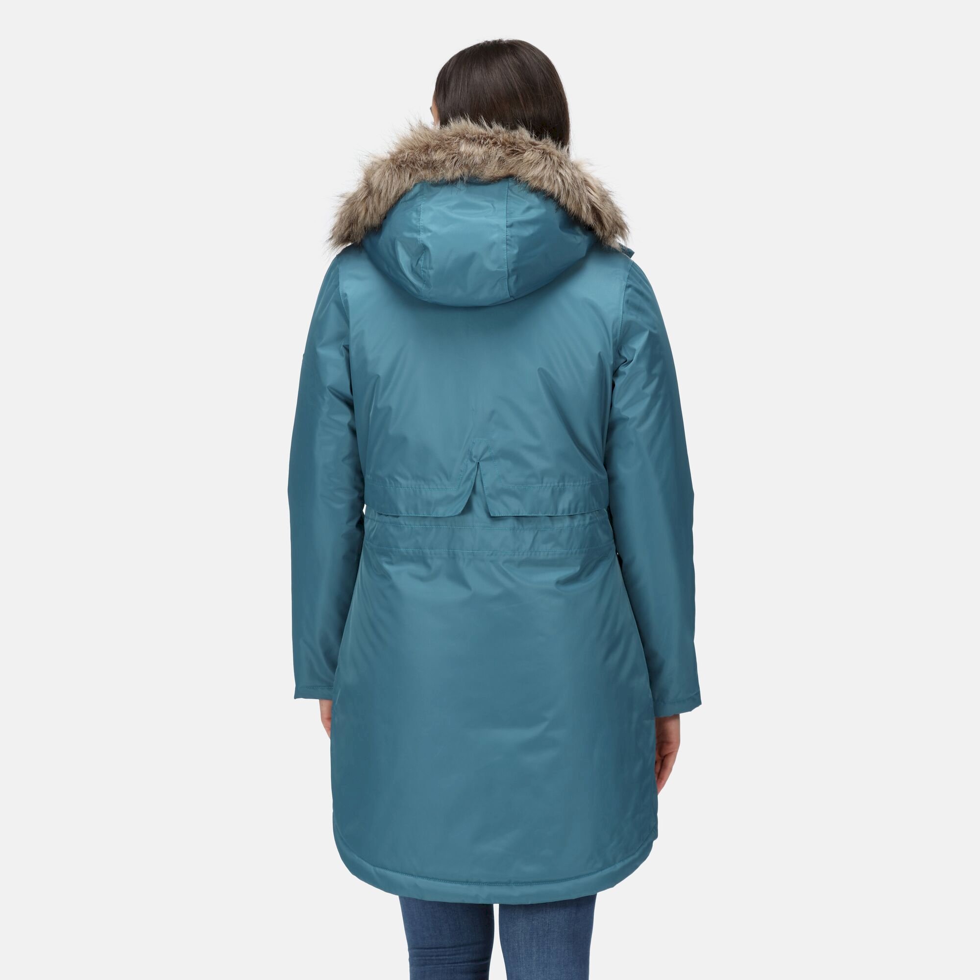 Women's Lyanna Fur Trim Parka Jacket | Dragonfly