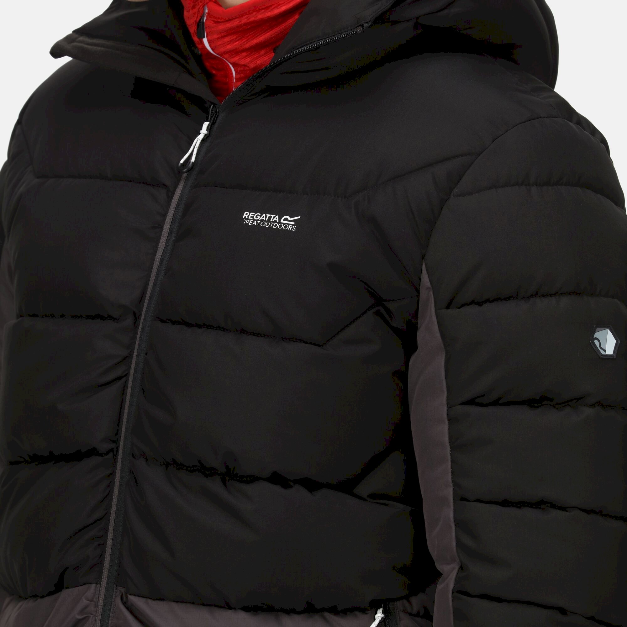 Men's Nevado VI Puffer Jacket | Black Dark Grey
