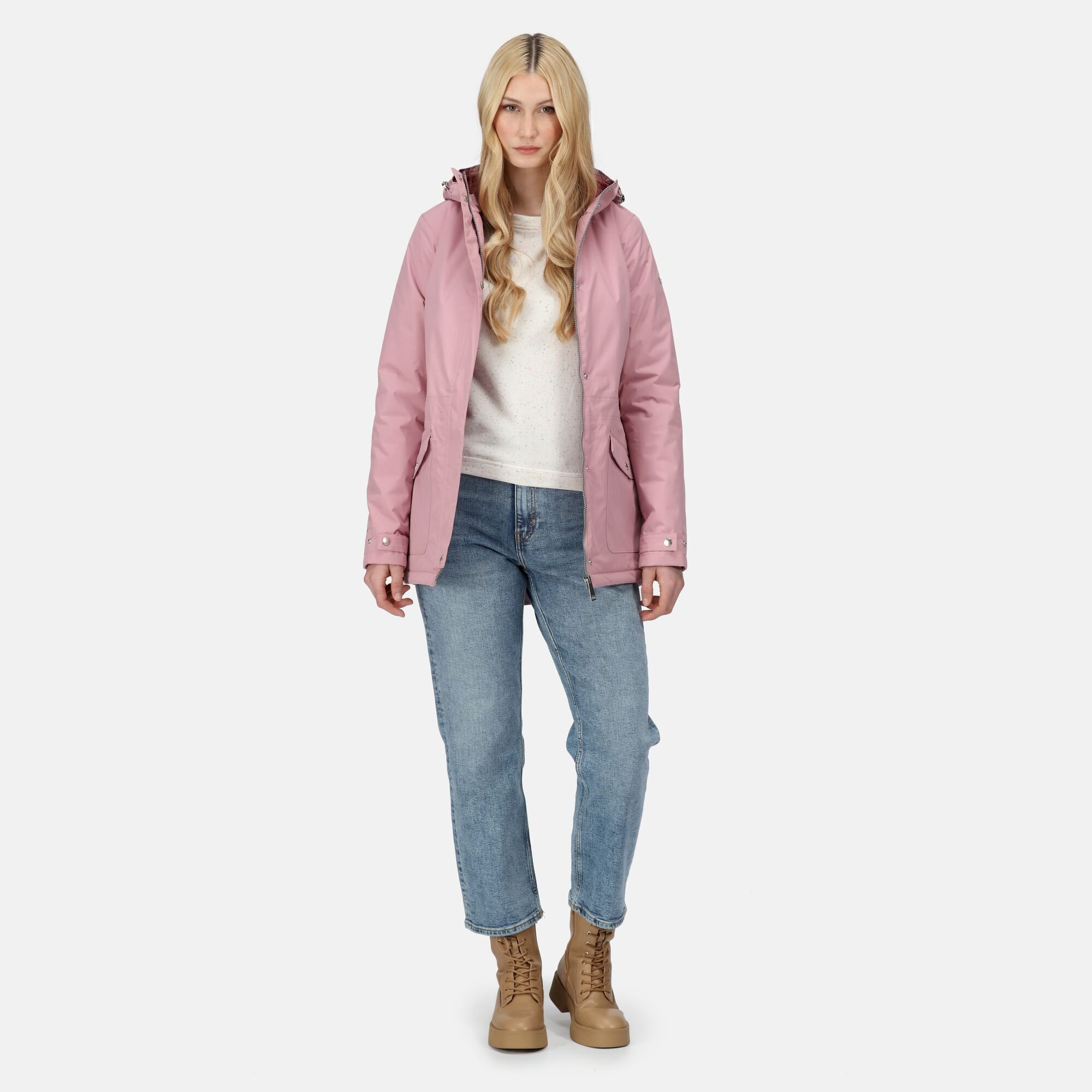 Women's Brigida Waterproof Insulated Jacket | Powder Pink