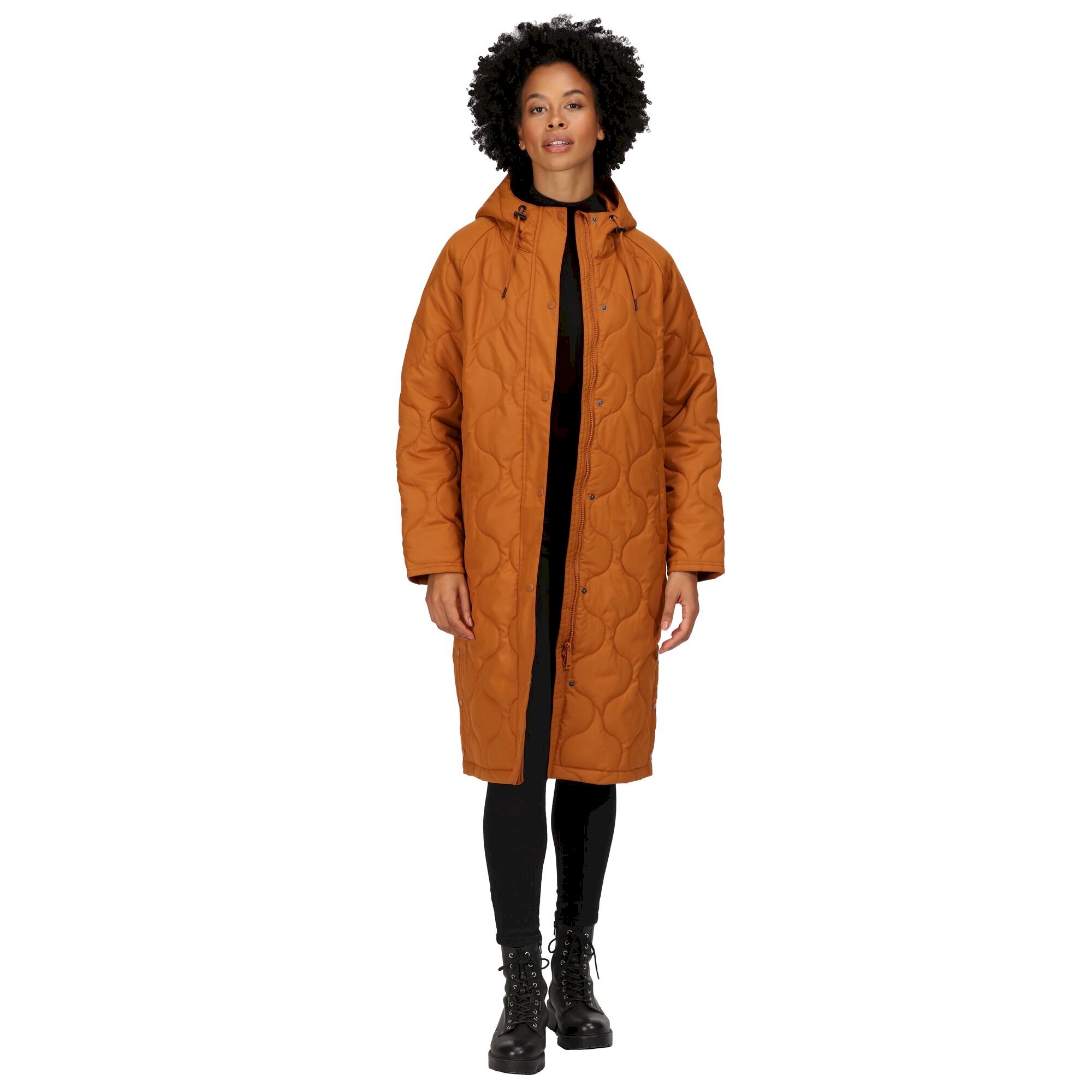 Women's Jovie Insulated Parka Jacket | Copper Almond