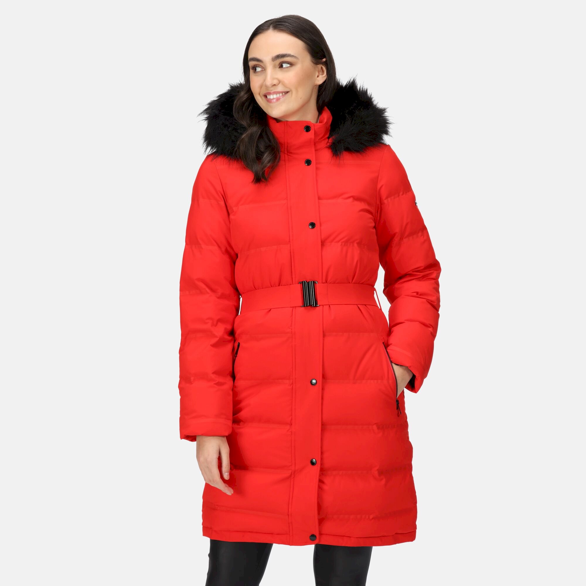 Women's Daleyza Thermal Parka Jacket | Code Red